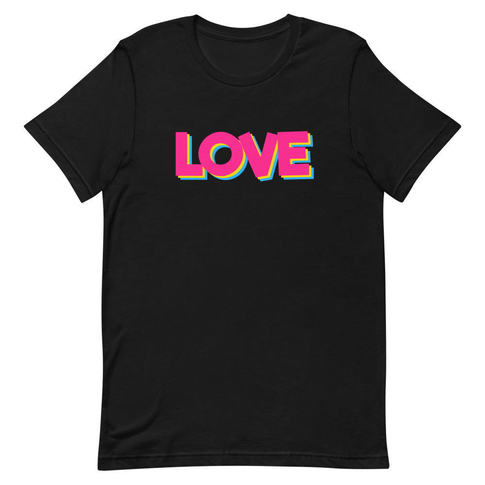 Pansexual Love T-Shirt T-shirts The Rainbow Stores