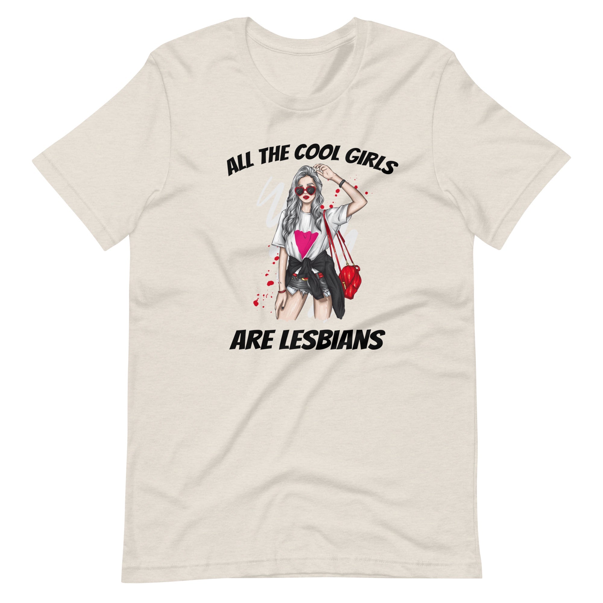 All The Cool Girls Are Lesbians T-Shirt T-shirts The Rainbow Stores