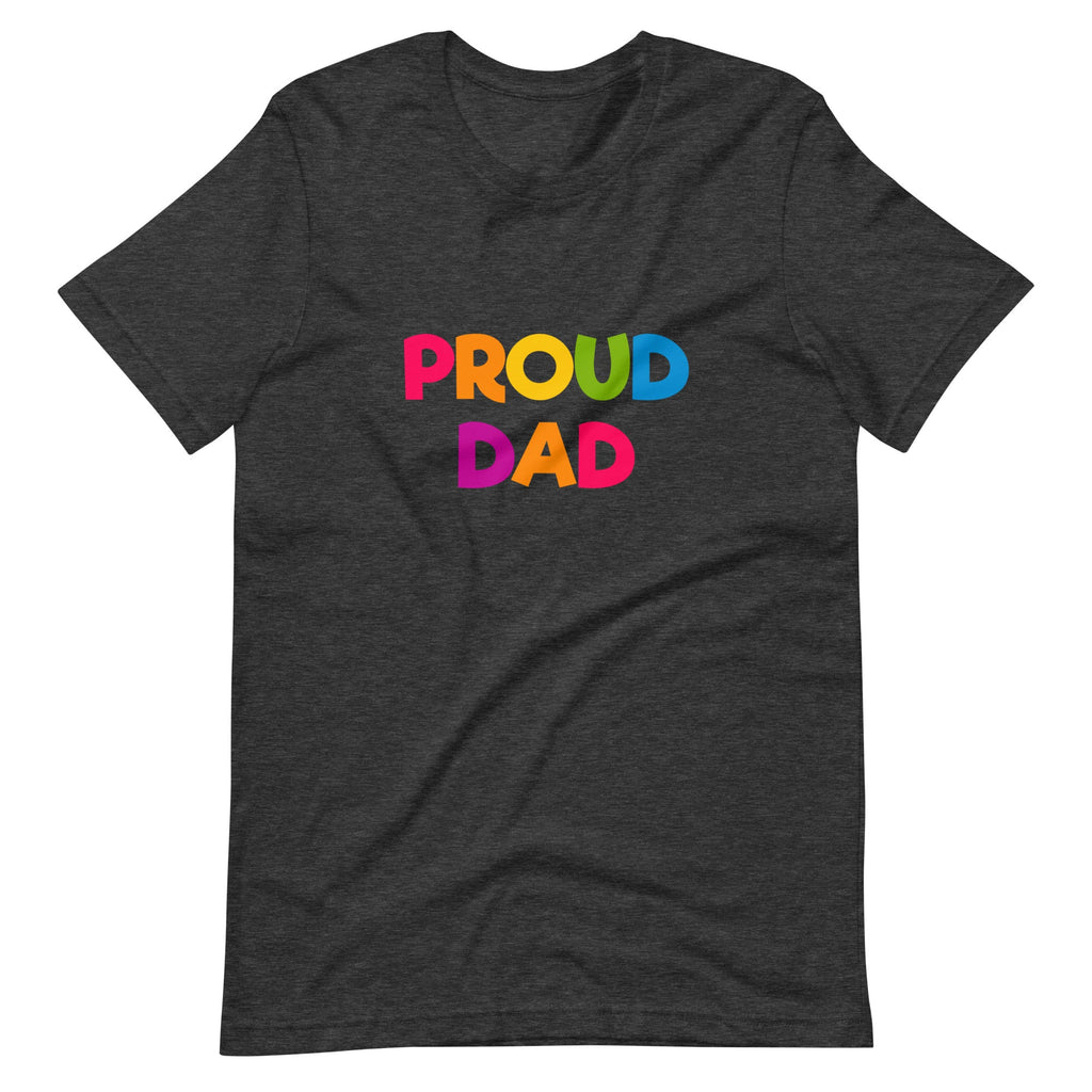 Proud Dad T-Shirt T-shirts The Rainbow Stores