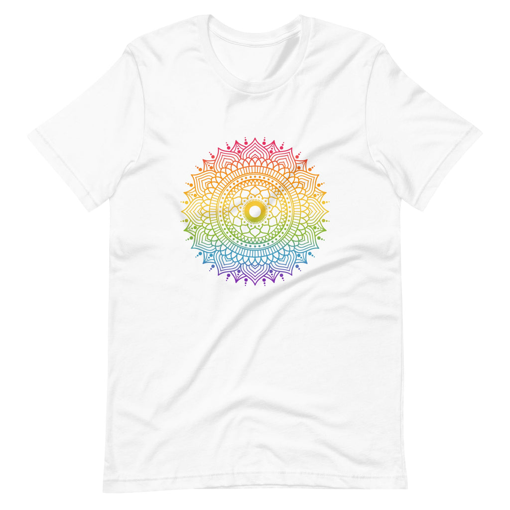 Rainbow Mandala T-Shirt T-shirts The Rainbow Stores