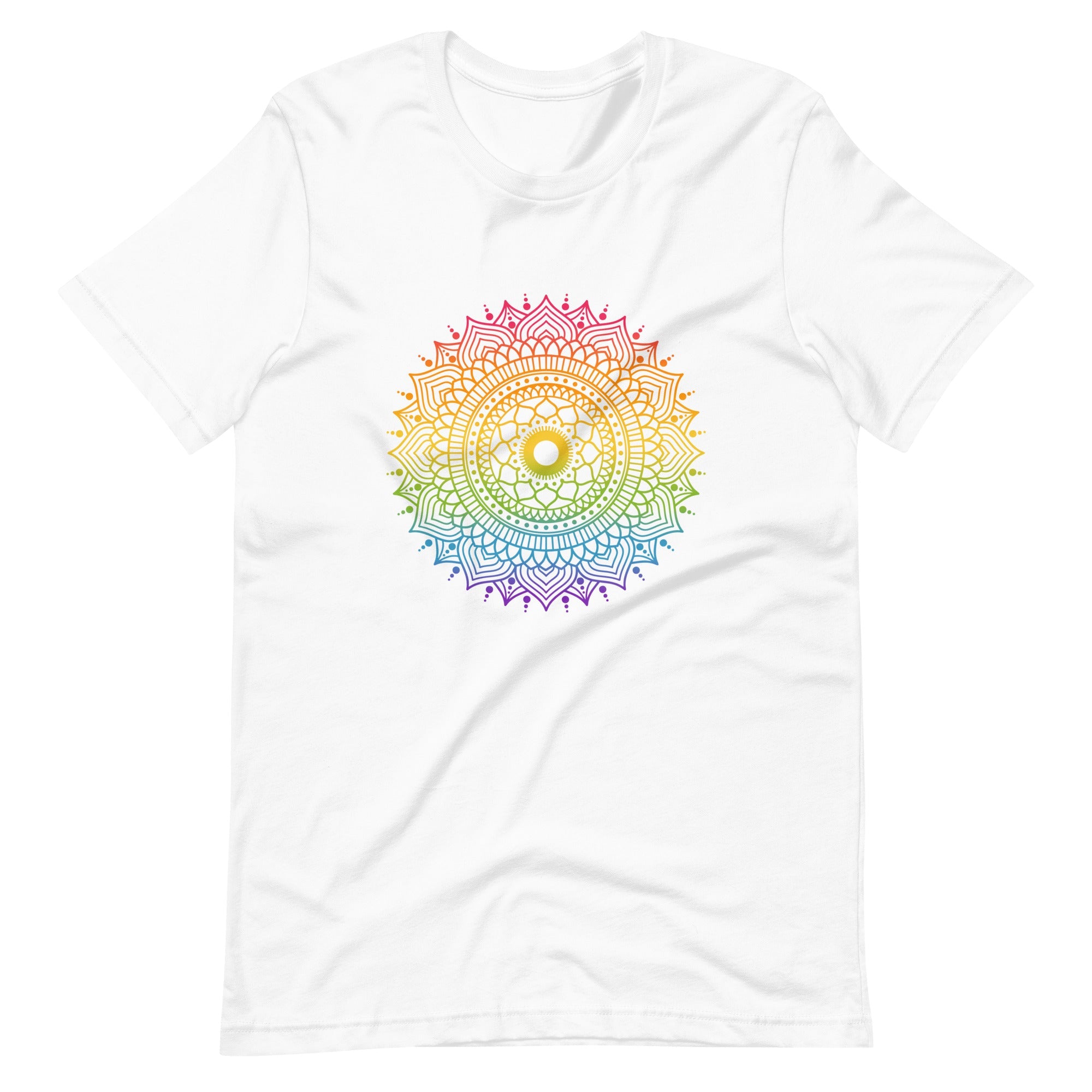 Rainbow Mandala T-Shirt T-shirts The Rainbow Stores