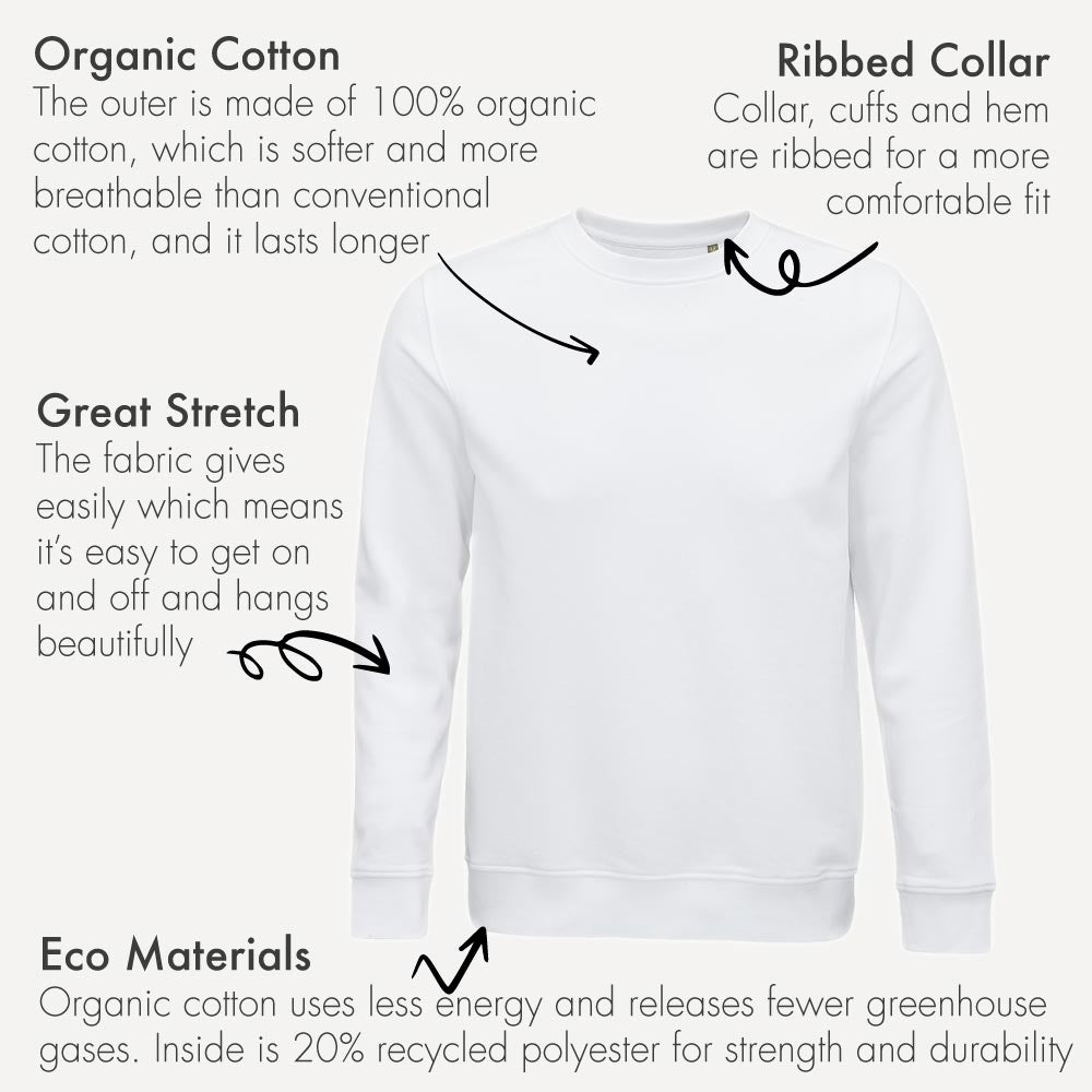 Deadly Bunny Trans Sweatshirt Sweatshirts SOL's The Rainbow Stores