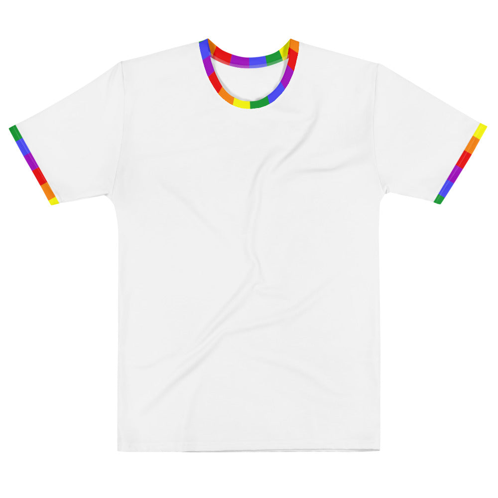 Classic Rainbow Flag Trim T-shirt