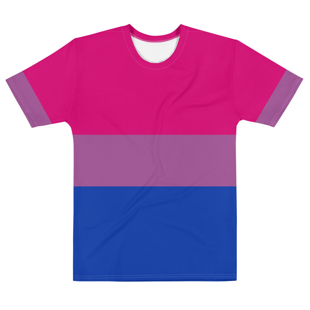 Bisexual Pride Flag T-shirt AOP T-shirts The Rainbow Stores