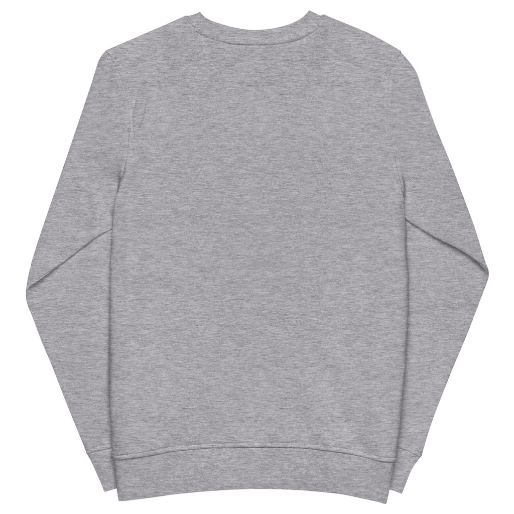 Rainbow Heart Embroidered Organic Sweatshirt Sweatshirts SOL's The Rainbow Stores