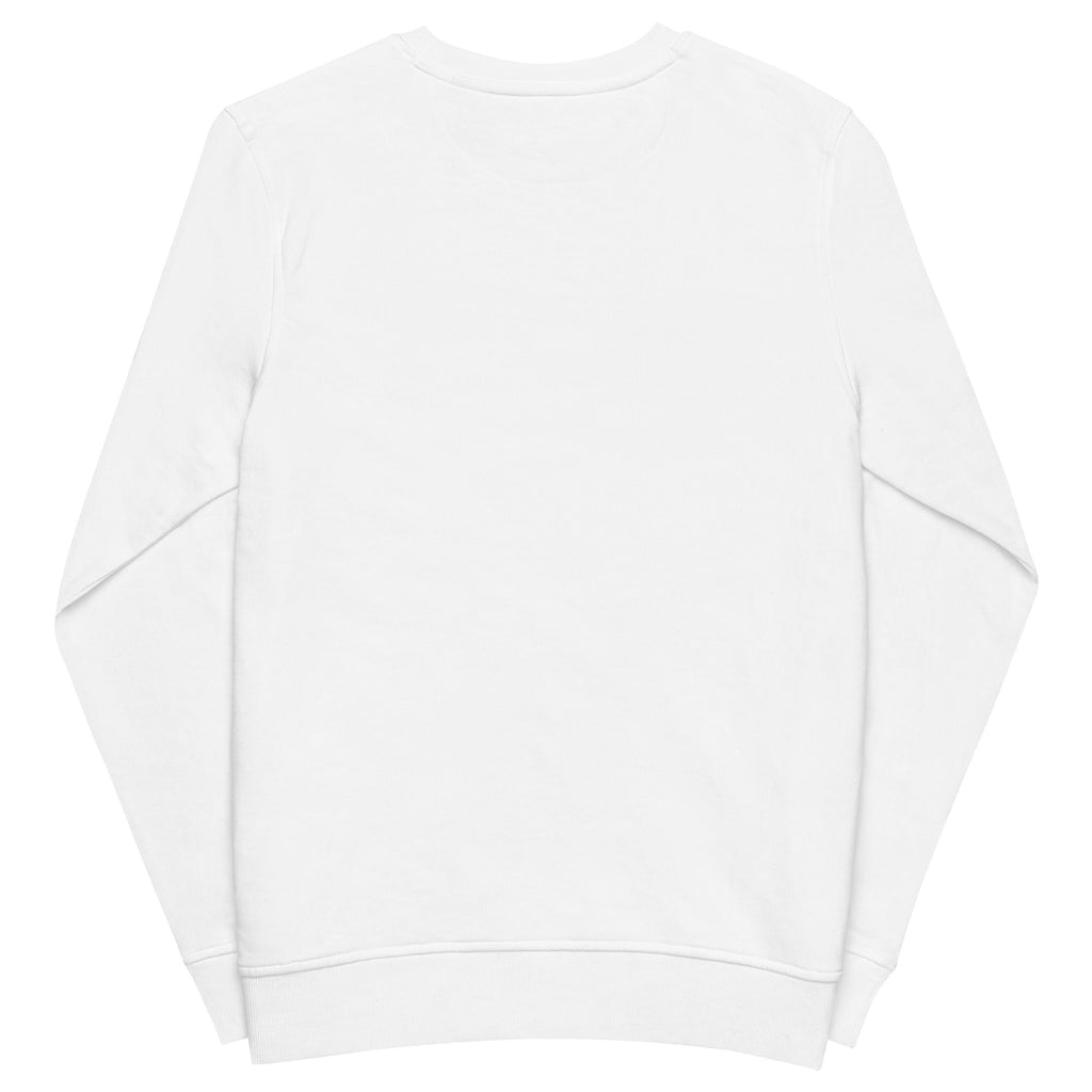Rainbow Heart Embroidered Organic Sweatshirt Sweatshirts SOL's The Rainbow Stores