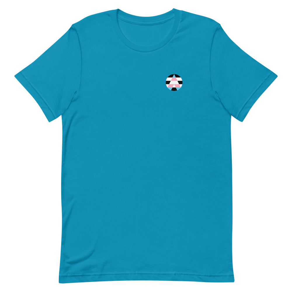 Trans Ally Badge T-Shirt T-shirts The Rainbow Stores
