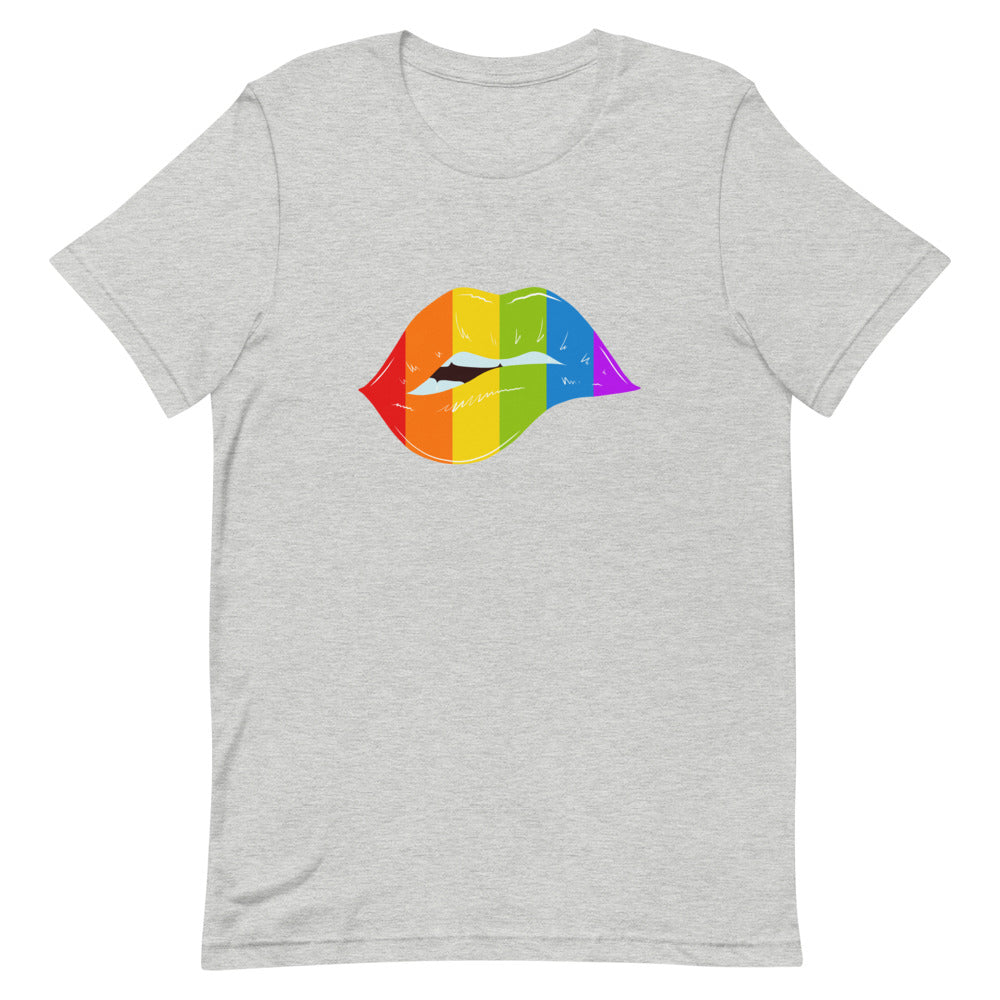 Rainbow Lips Unisex T-Shirt