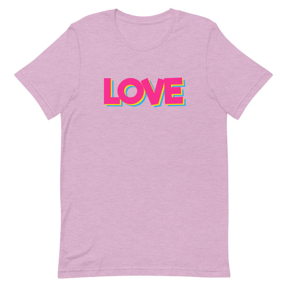 Pansexual Love T-Shirt T-shirts The Rainbow Stores