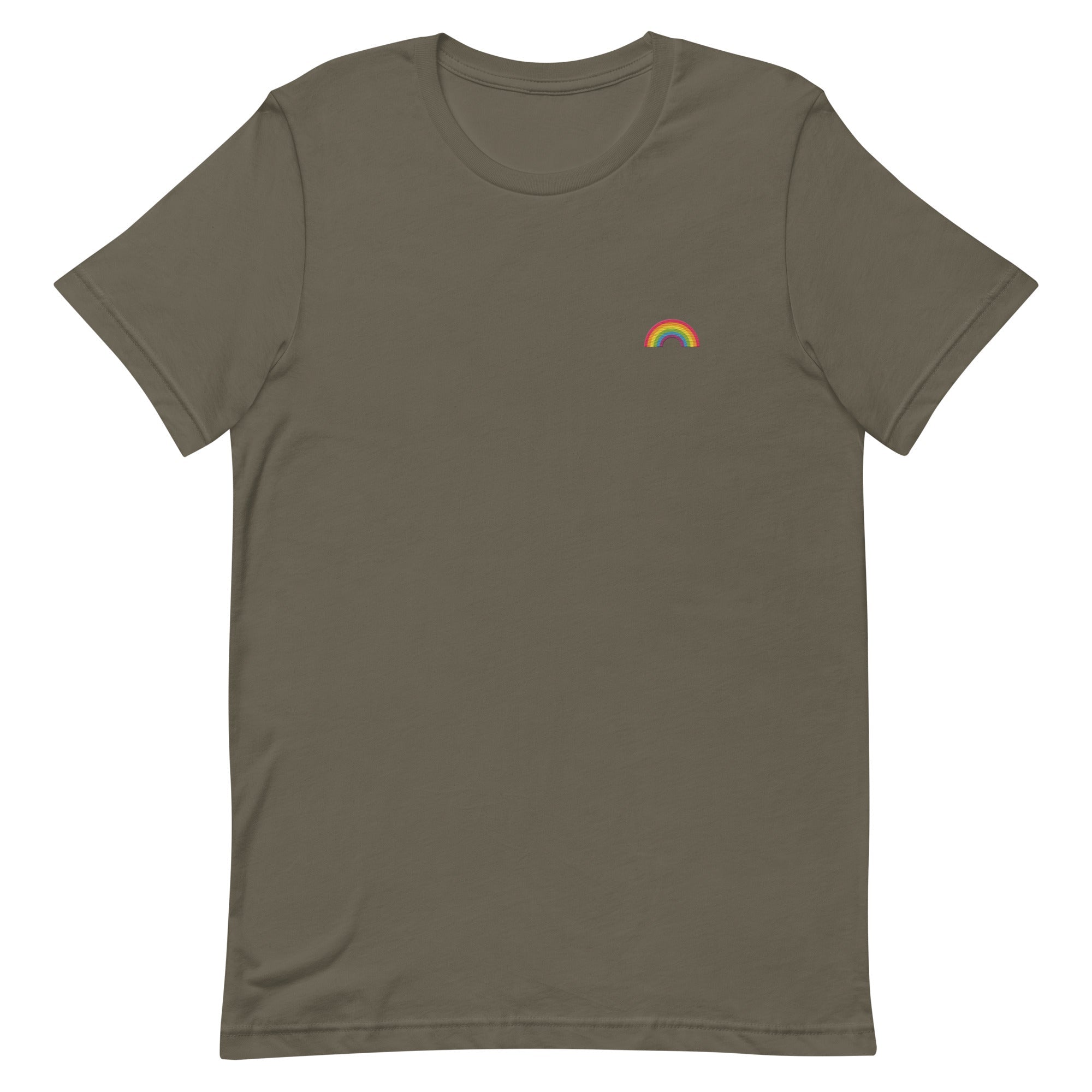 Embroidered Rainbow T-Shirt