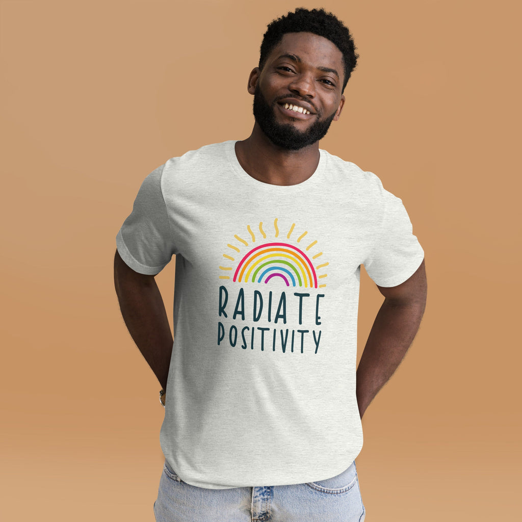 Radiate Positivity T-Shirt T-shirts The Rainbow Stores