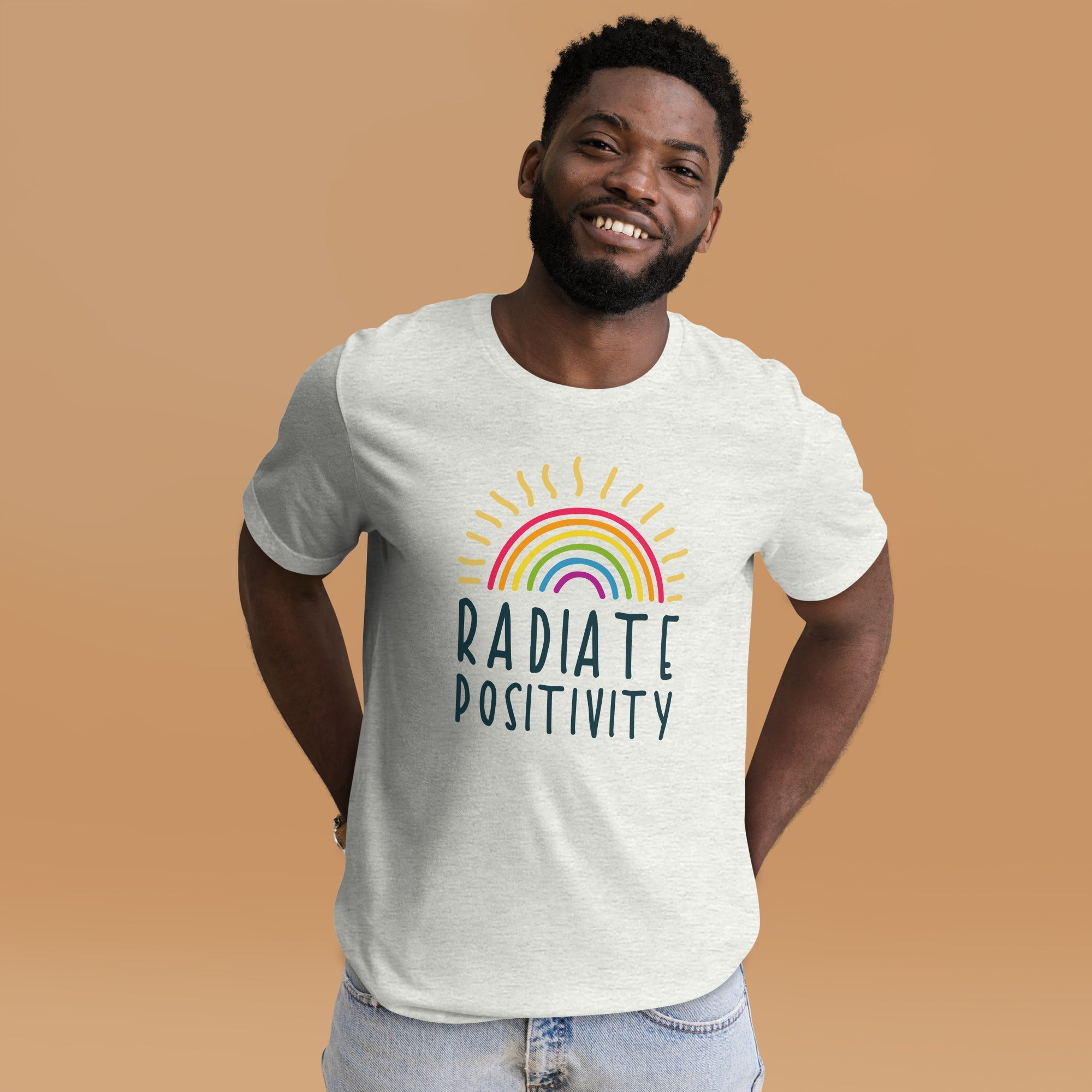 Radiate Positivity T-Shirt T-shirts The Rainbow Stores