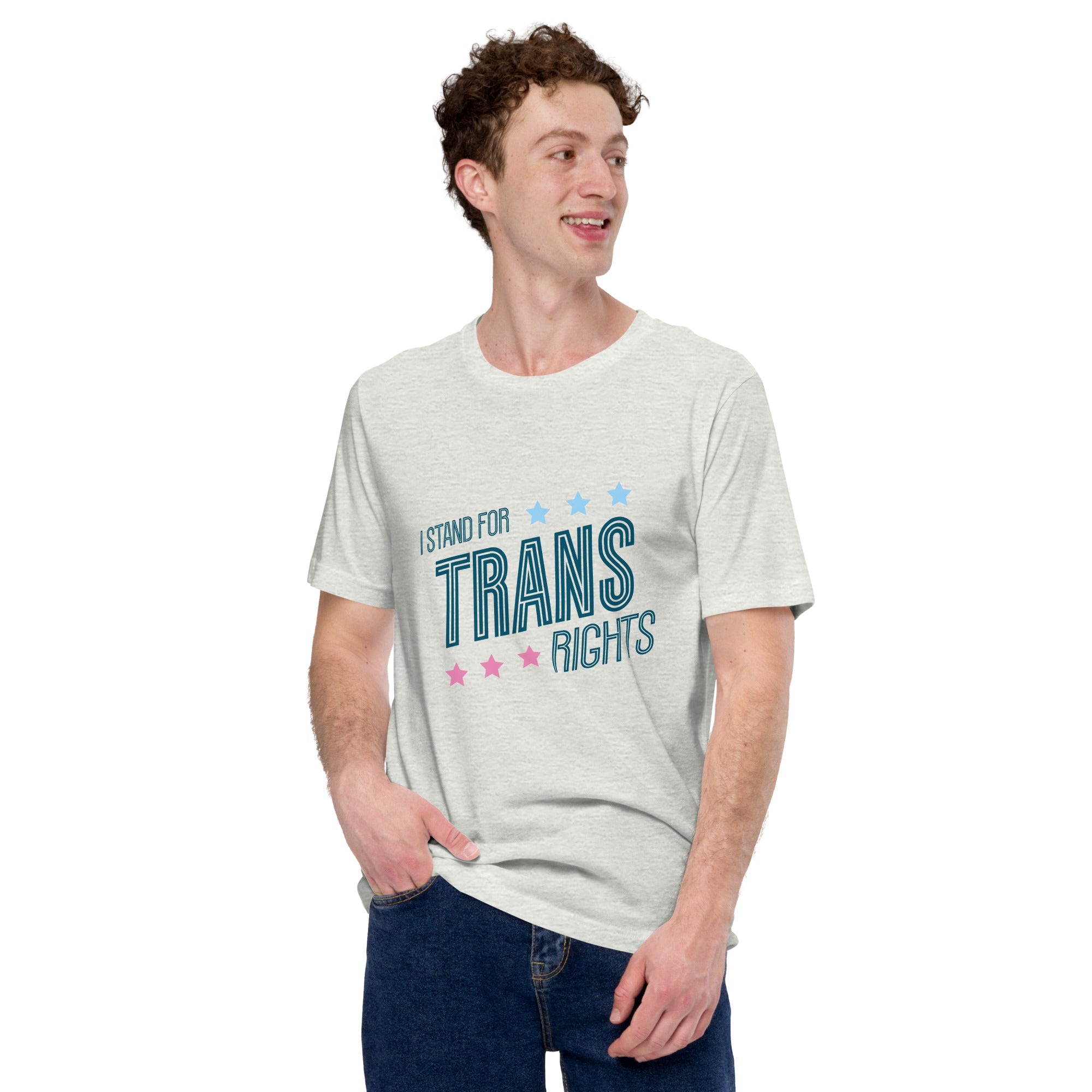 I Stand For Trans Rights T-shirt T-shirts The Rainbow Stores