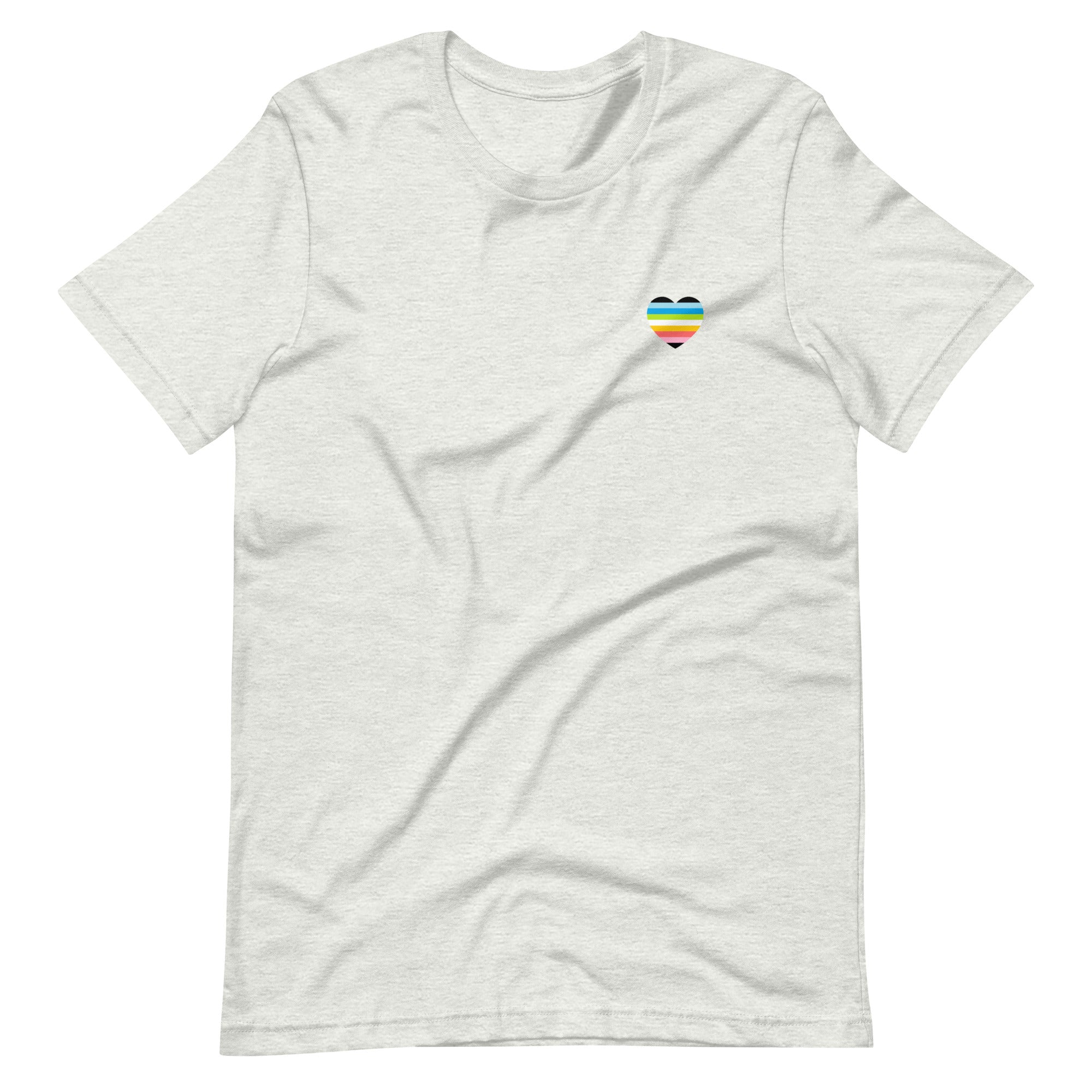 Small Queer Pride Heart T-Shirt