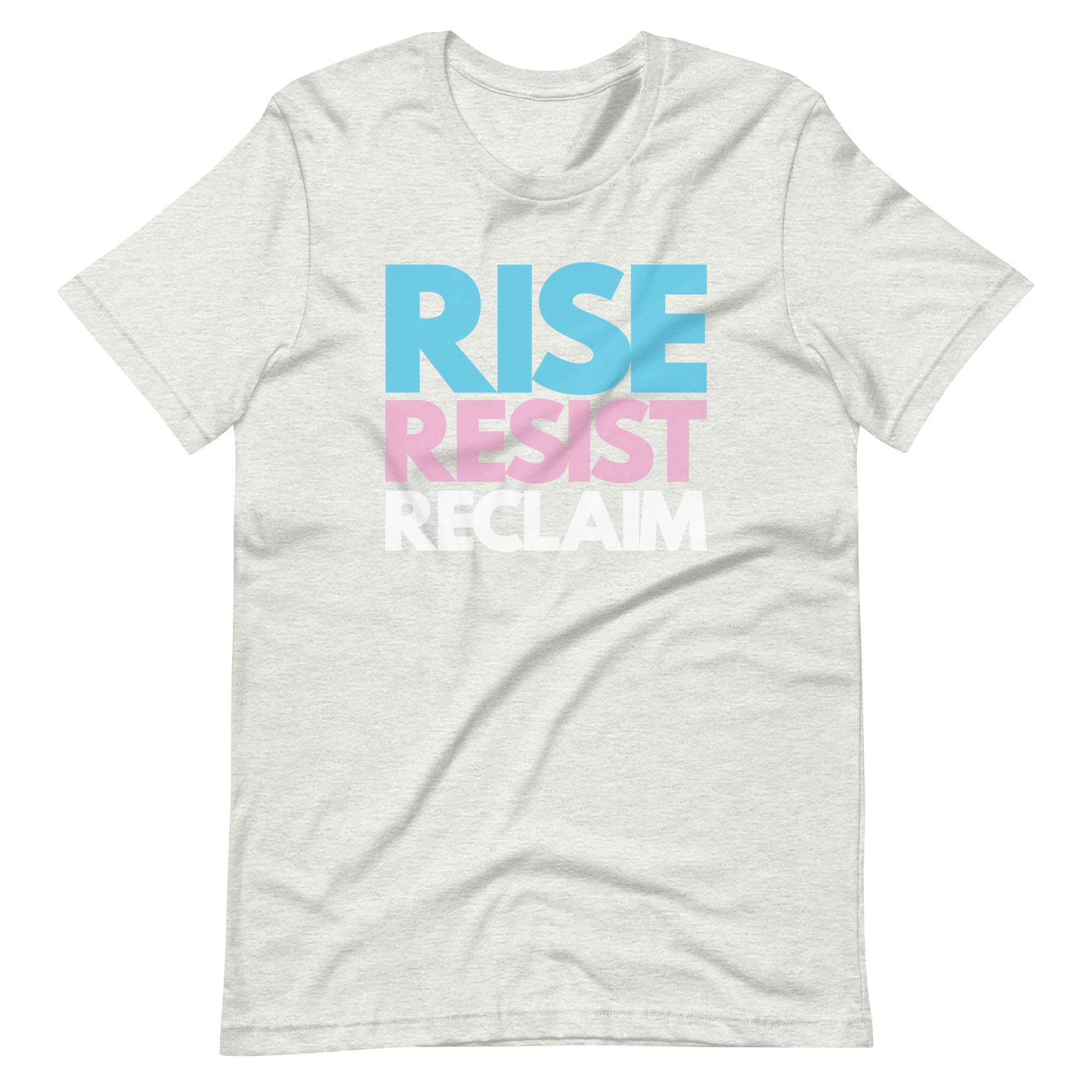 Rise Resist Reclaim Trans Pride T-Shirt