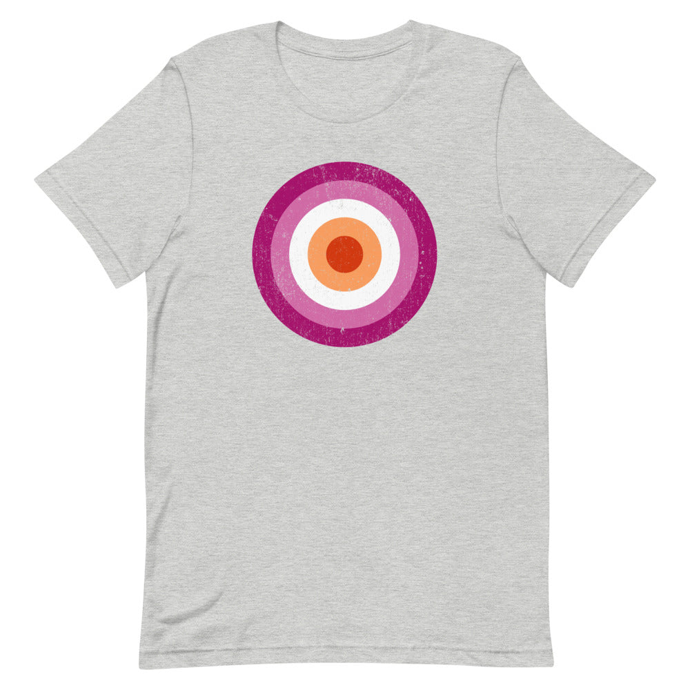 Lesbian Roundel T-Shirt T-shirts The Rainbow Stores