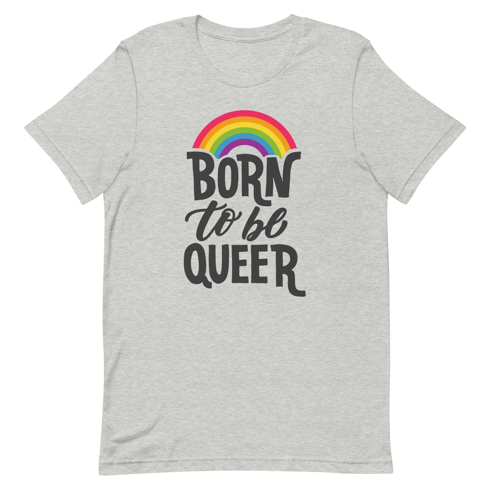 Born To Be Queer T-shirt T-shirts The Rainbow Stores