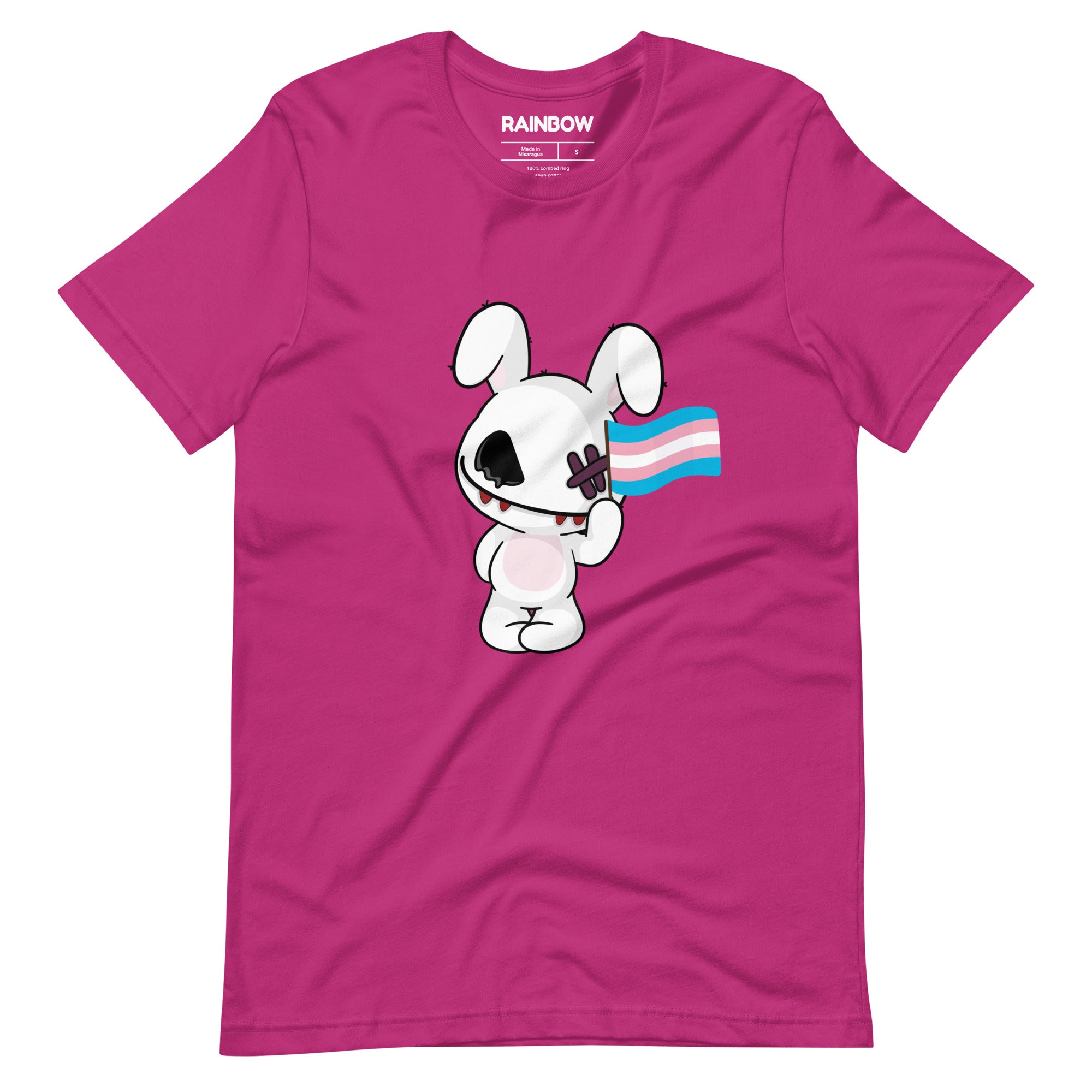 Deadly Bunny Trans Pride T-Shirt