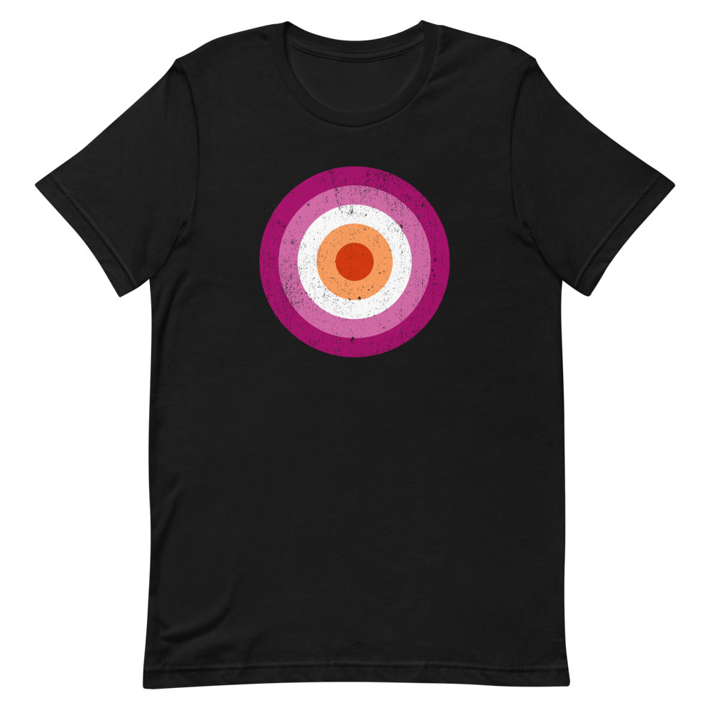 Lesbian Roundel T-Shirt T-shirts The Rainbow Stores