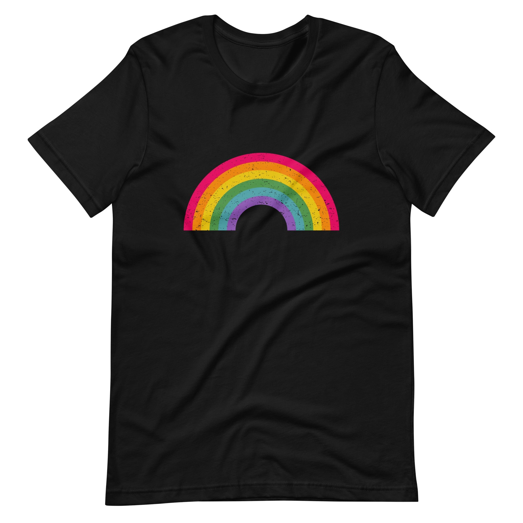 Distressed Pride Rainbow T-Shirt T-shirts The Rainbow Stores
