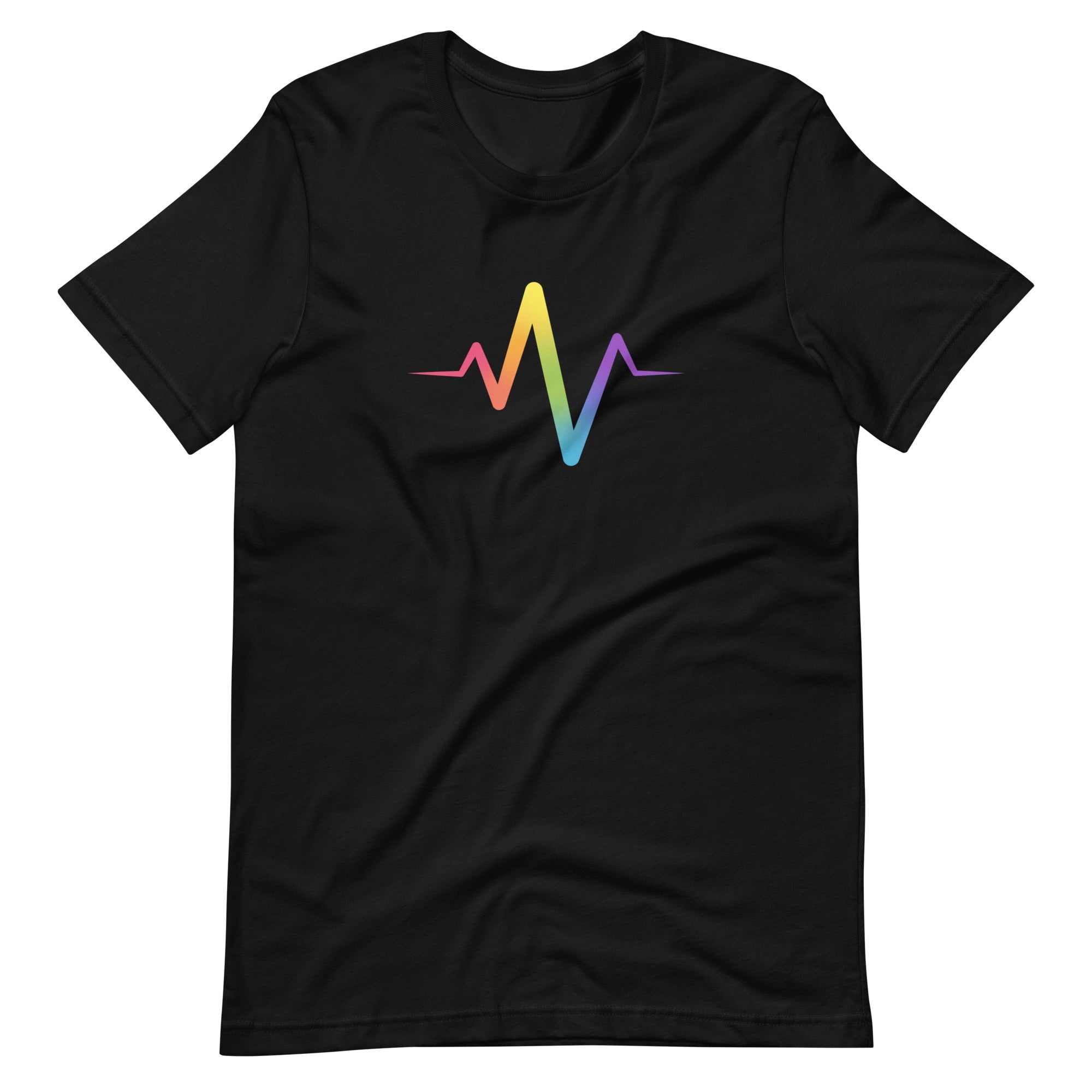 Rainbow Pride Heartbeat T-Shirt