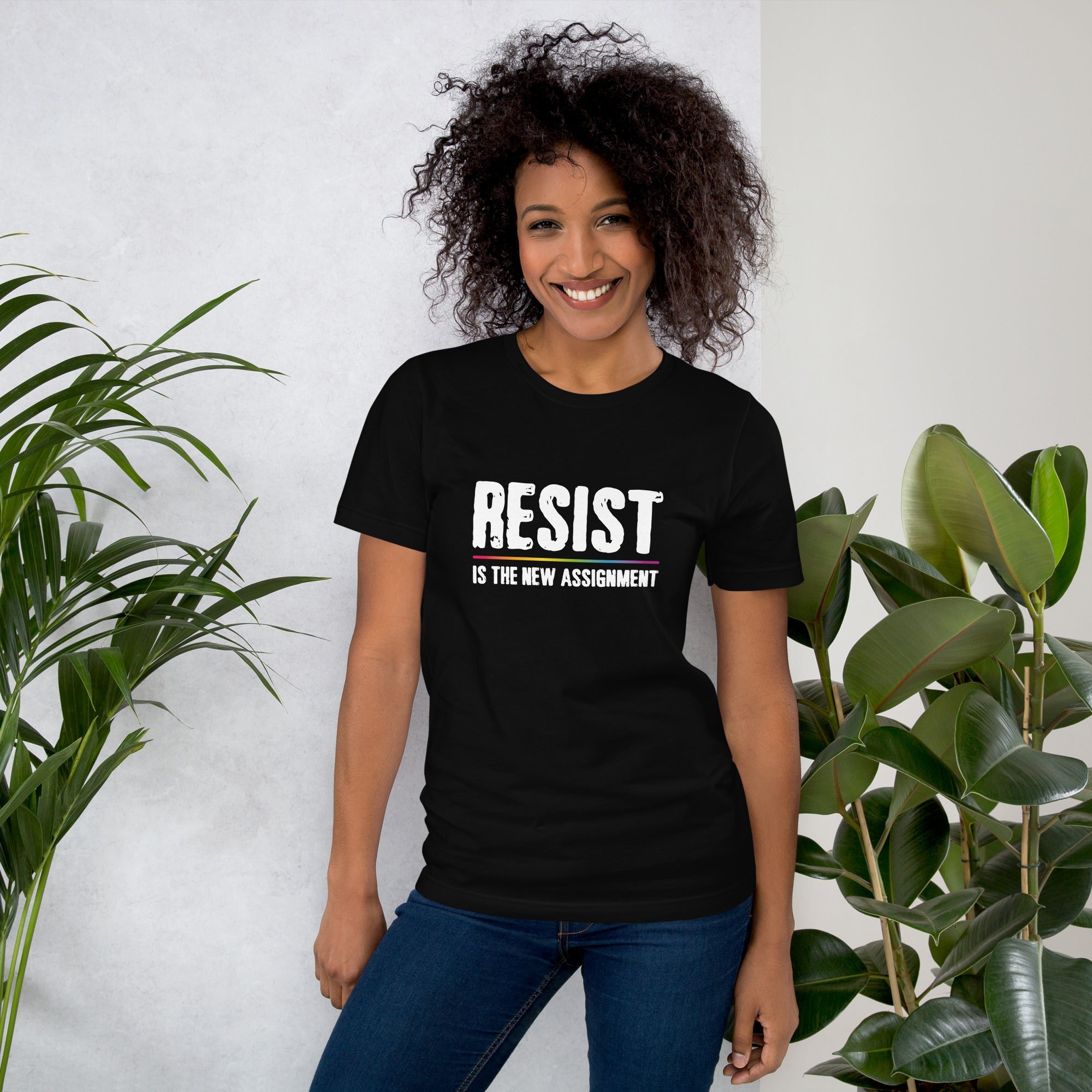 Resist is the New Assignment T-Shirt T-shirts The Rainbow Stores