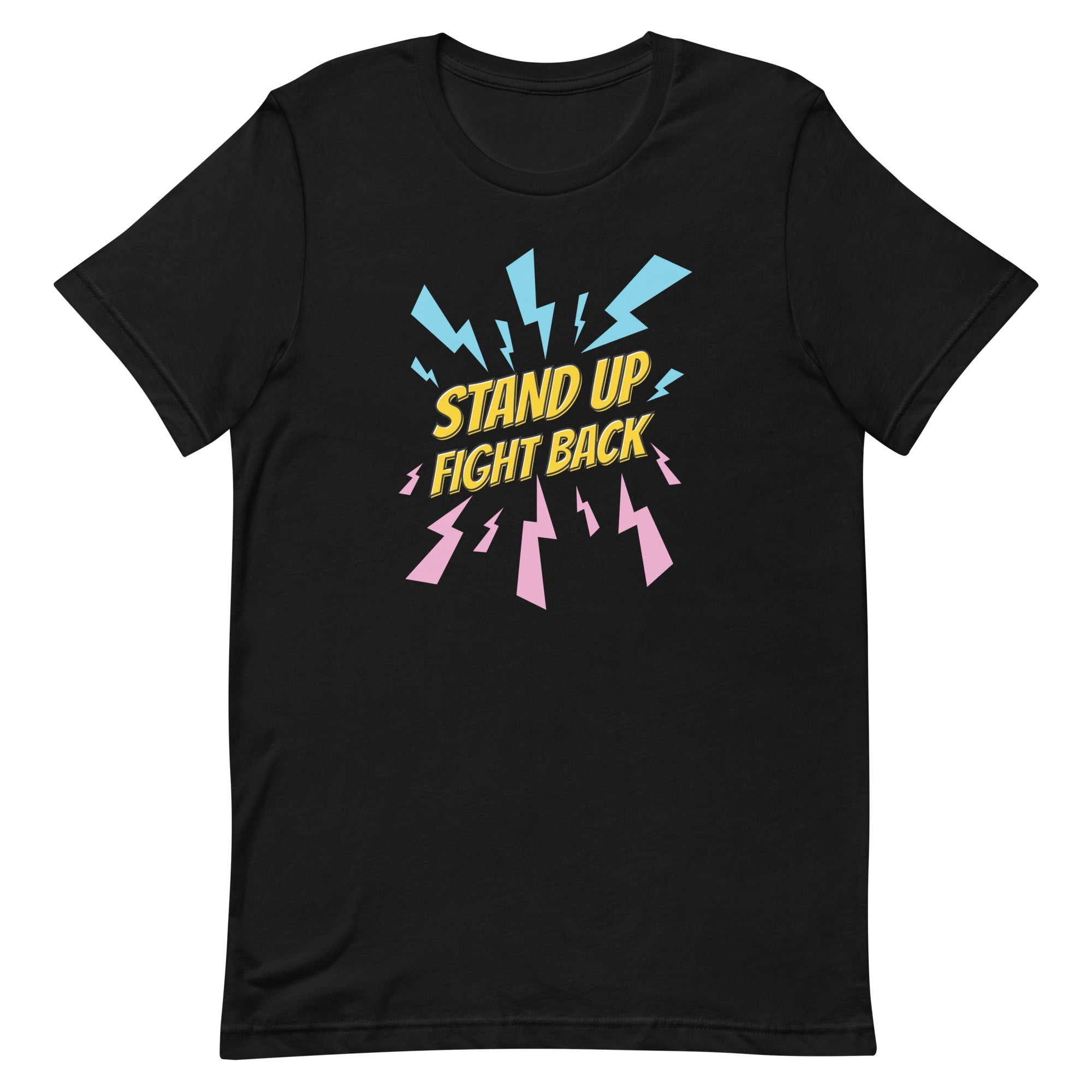 Stand Up Fight Back Trans Pride T-Shirt