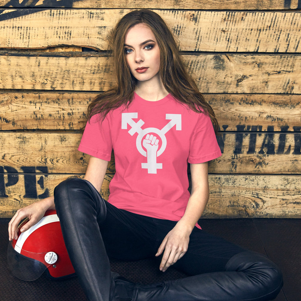 Trans Feminist Symbol T-Shirt T-shirts The Rainbow Stores