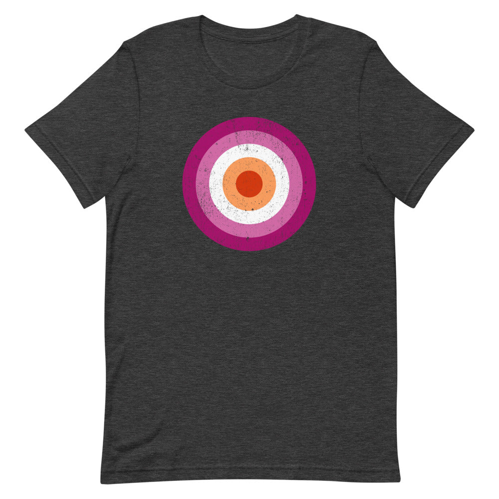 Lesbian Roundel T-Shirt T-shirts The Rainbow Stores