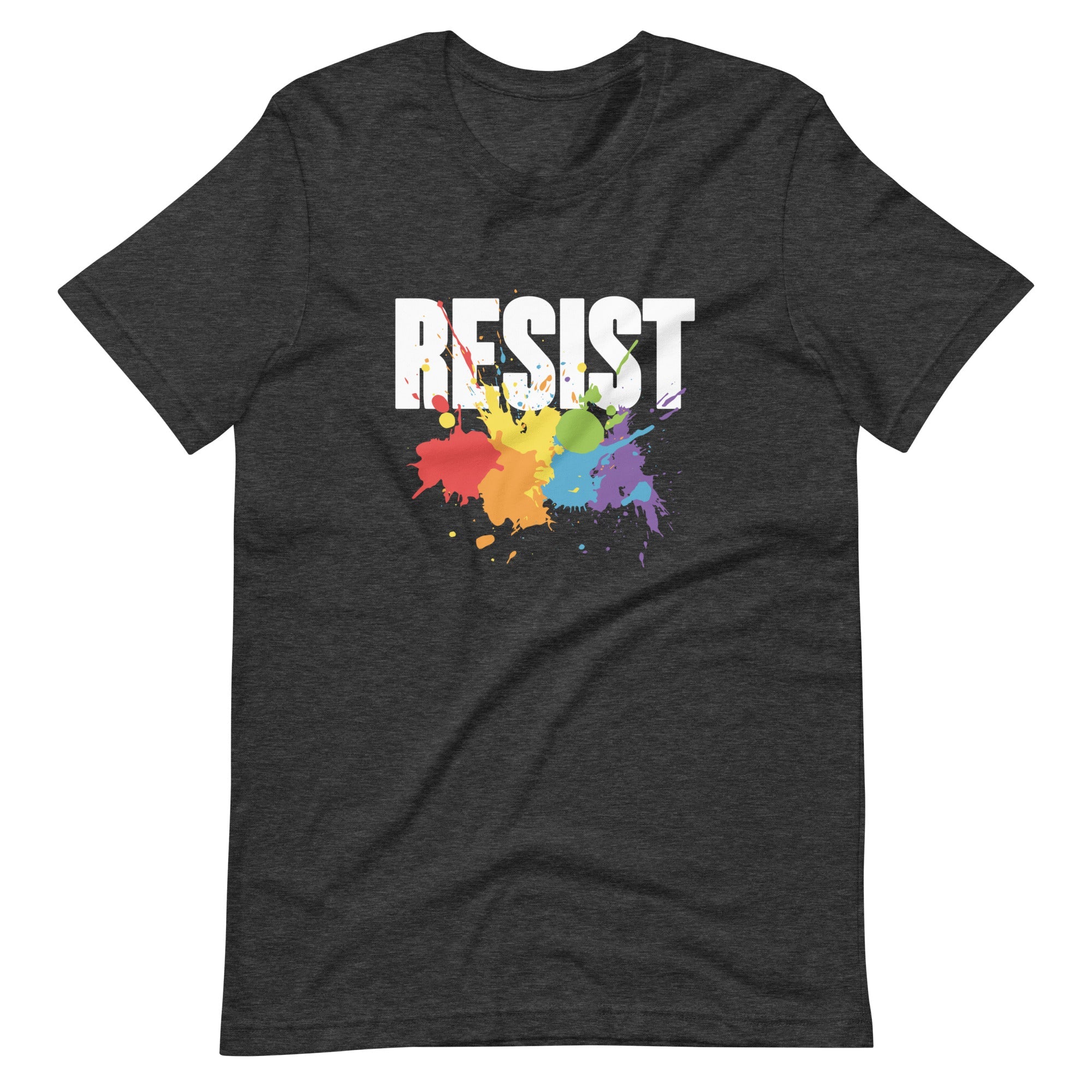 Resist Rainbow Splatter T-Shirt