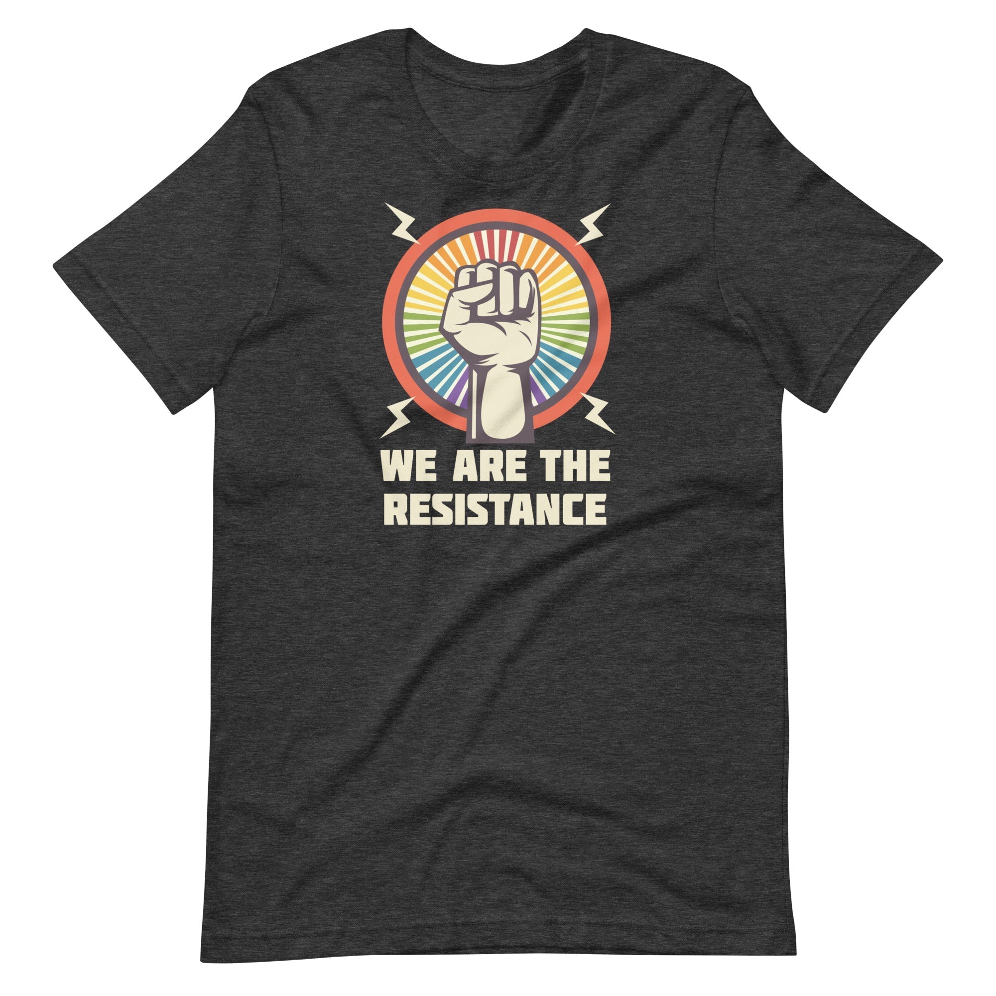 We Are The Resistance Rainbow Starburst T-Shirt