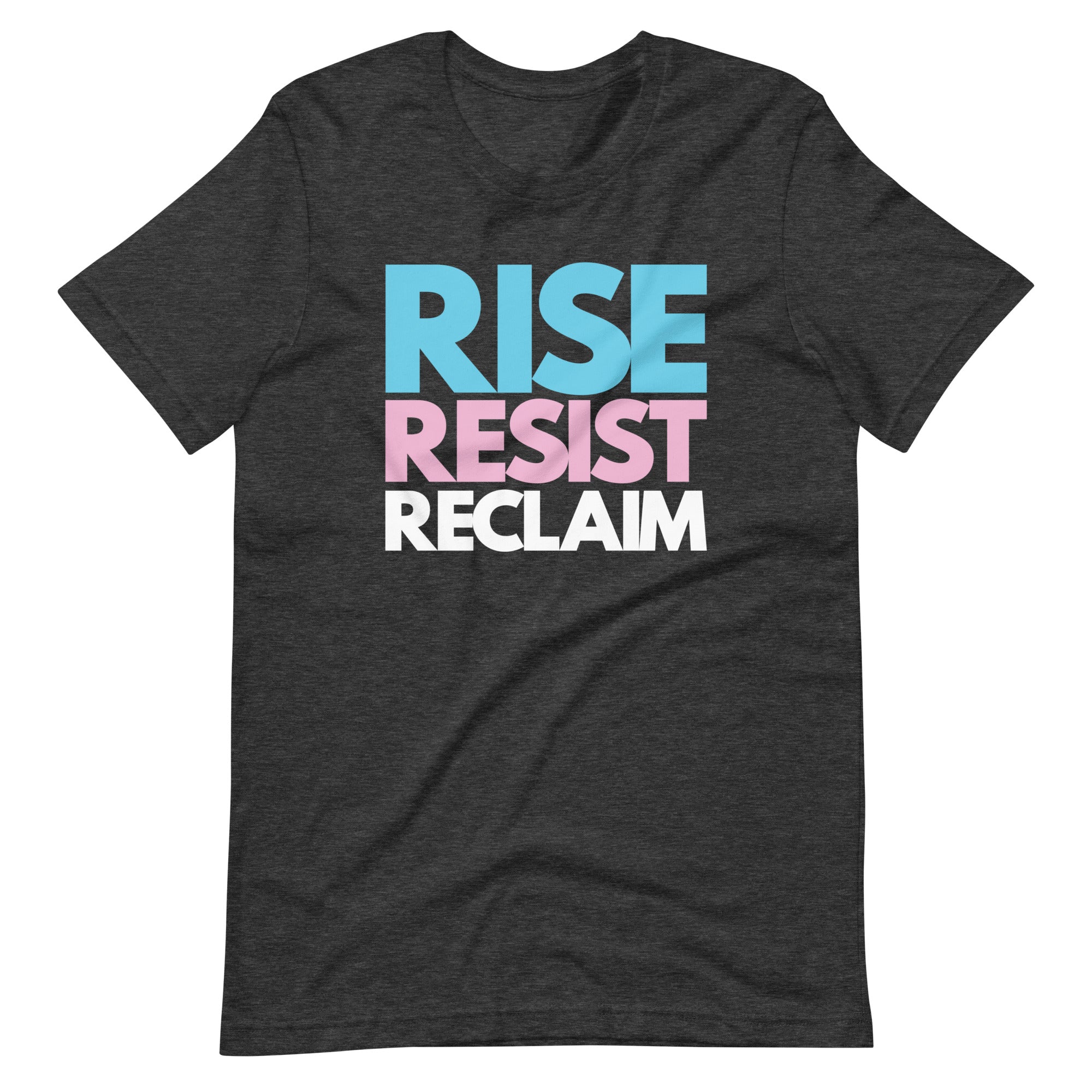 Rise Resist Reclaim Trans Pride T-Shirt