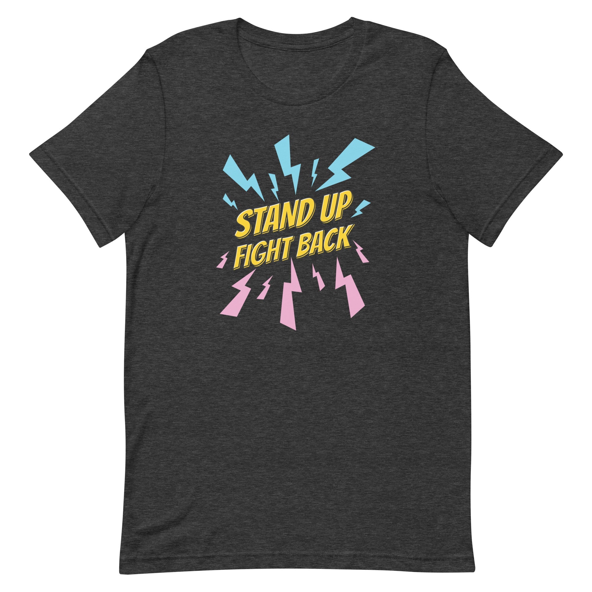 Stand Up Fight Back Trans Pride T-Shirt T-shirts The Rainbow Stores