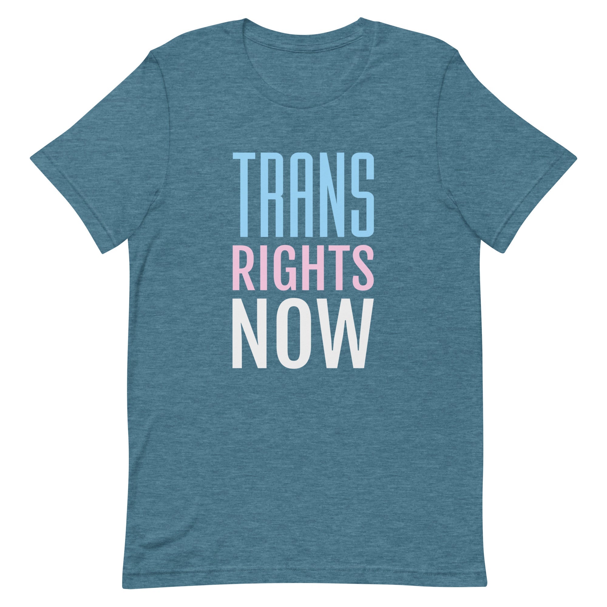 Trans Rights Now T-Shirt T-shirts The Rainbow Stores