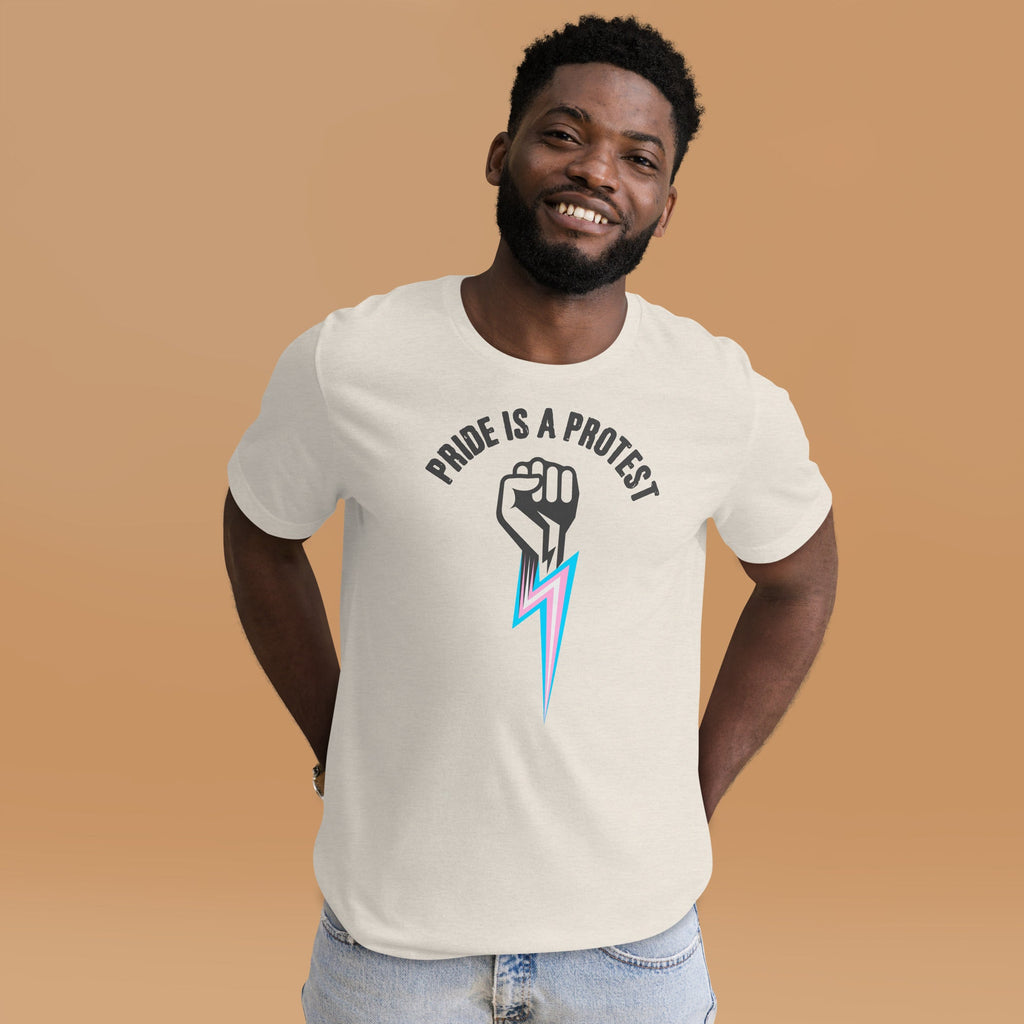 Trans Pride is A Protest T-shirts The Rainbow Stores