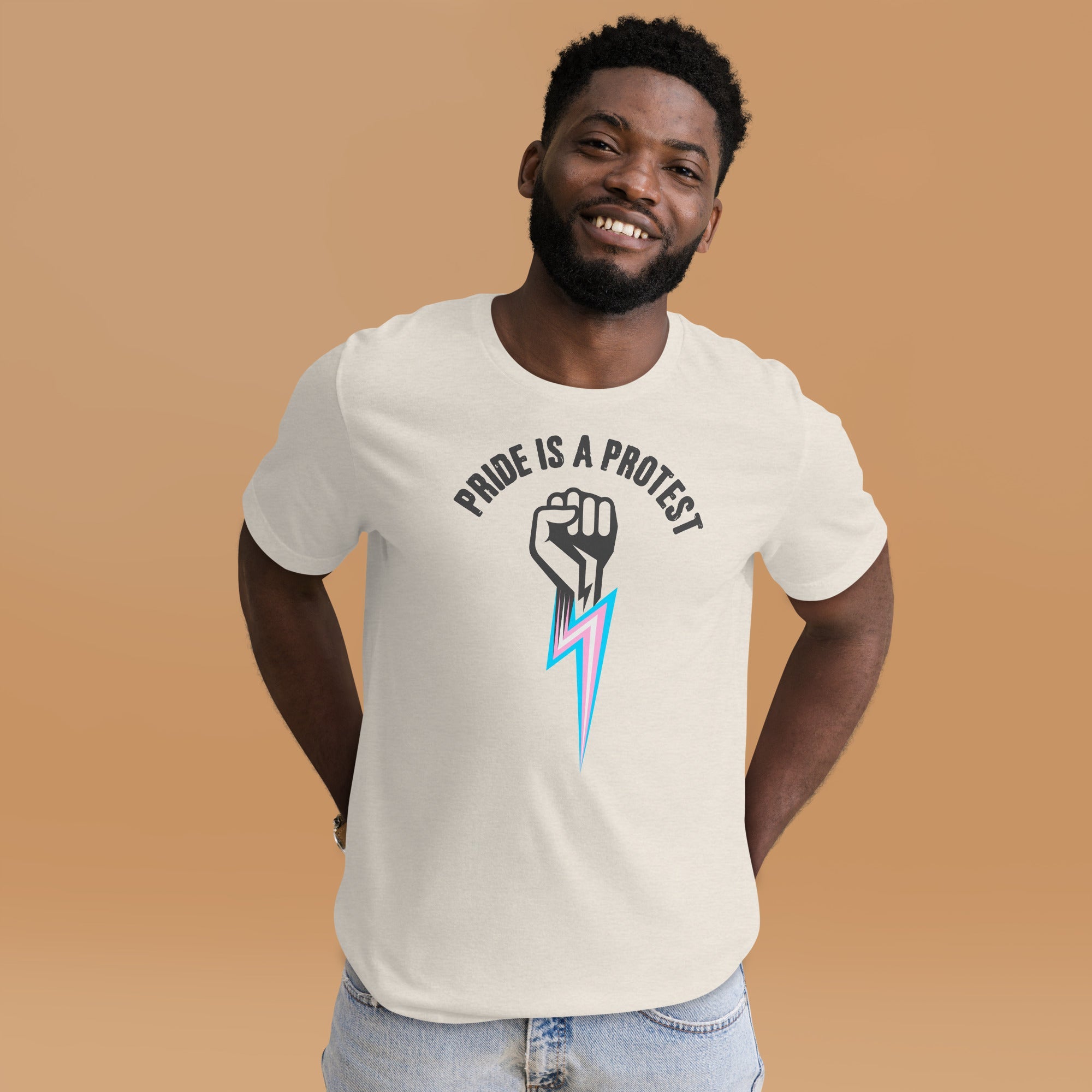 Trans Pride is A Protest T-shirts The Rainbow Stores