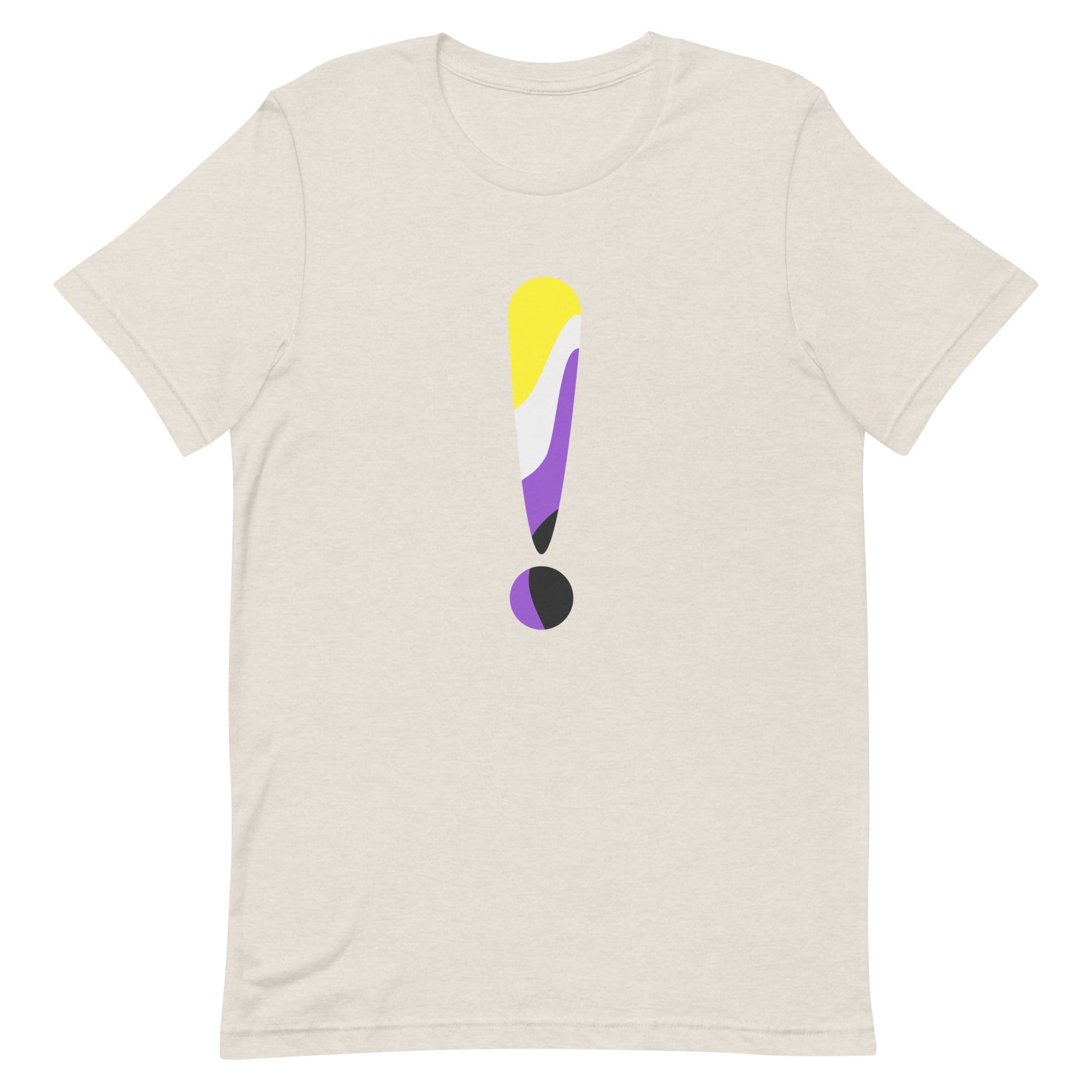 Non-Binary Exclamation T-Shirt T-shirts The Rainbow Stores