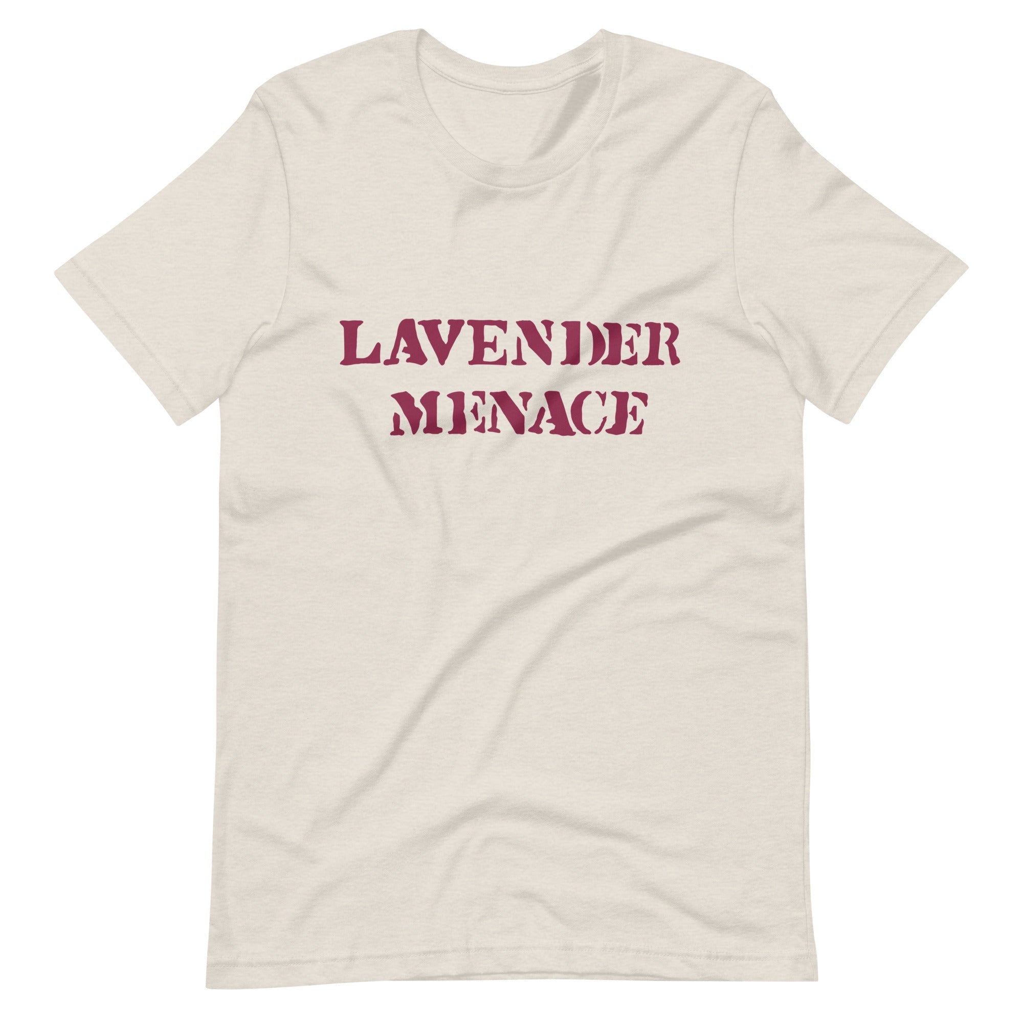 Lavender Menace T-shirt T-shirts The Rainbow Stores