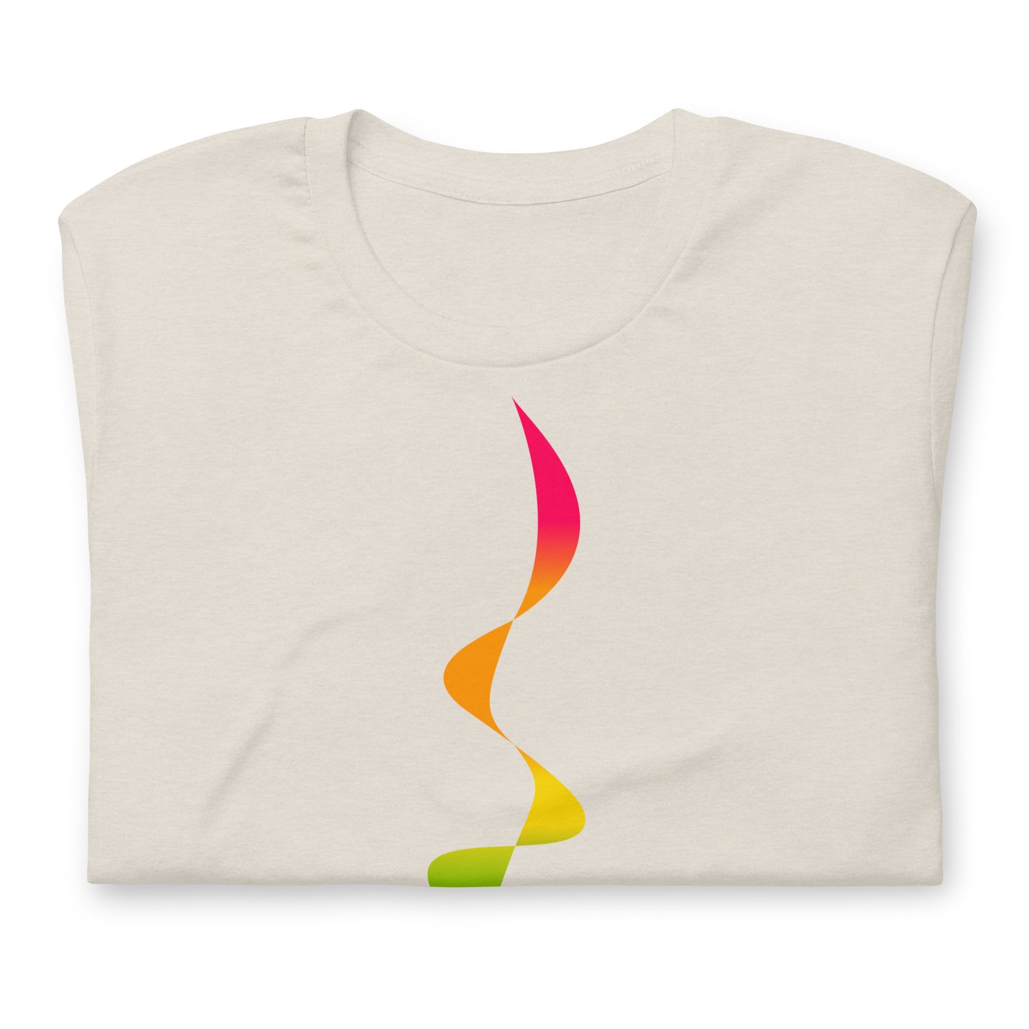 Rainbow Pride Ribbon T-Shirt T-shirts The Rainbow Stores