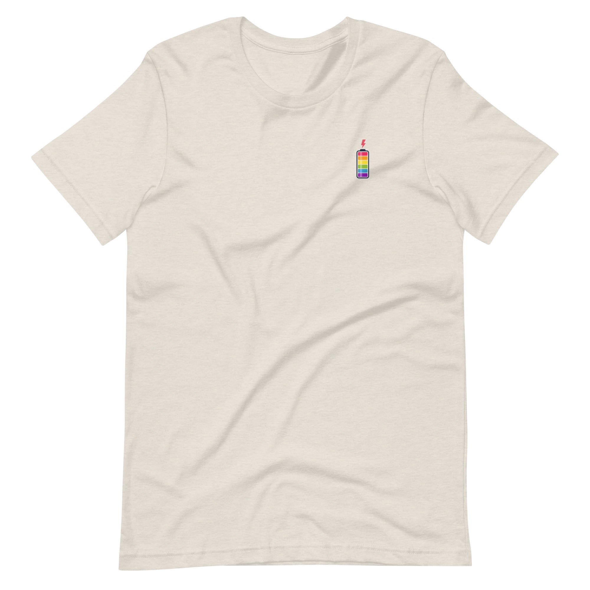 Mini Rainbow Battery Charge T-Shirt T-shirts The Rainbow Stores
