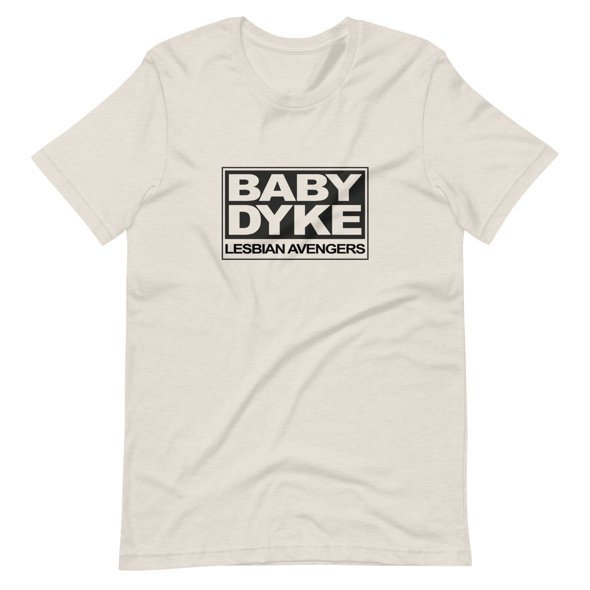Lesbian Avengers Baby Dyke T-Shirt T-shirts The Rainbow Stores