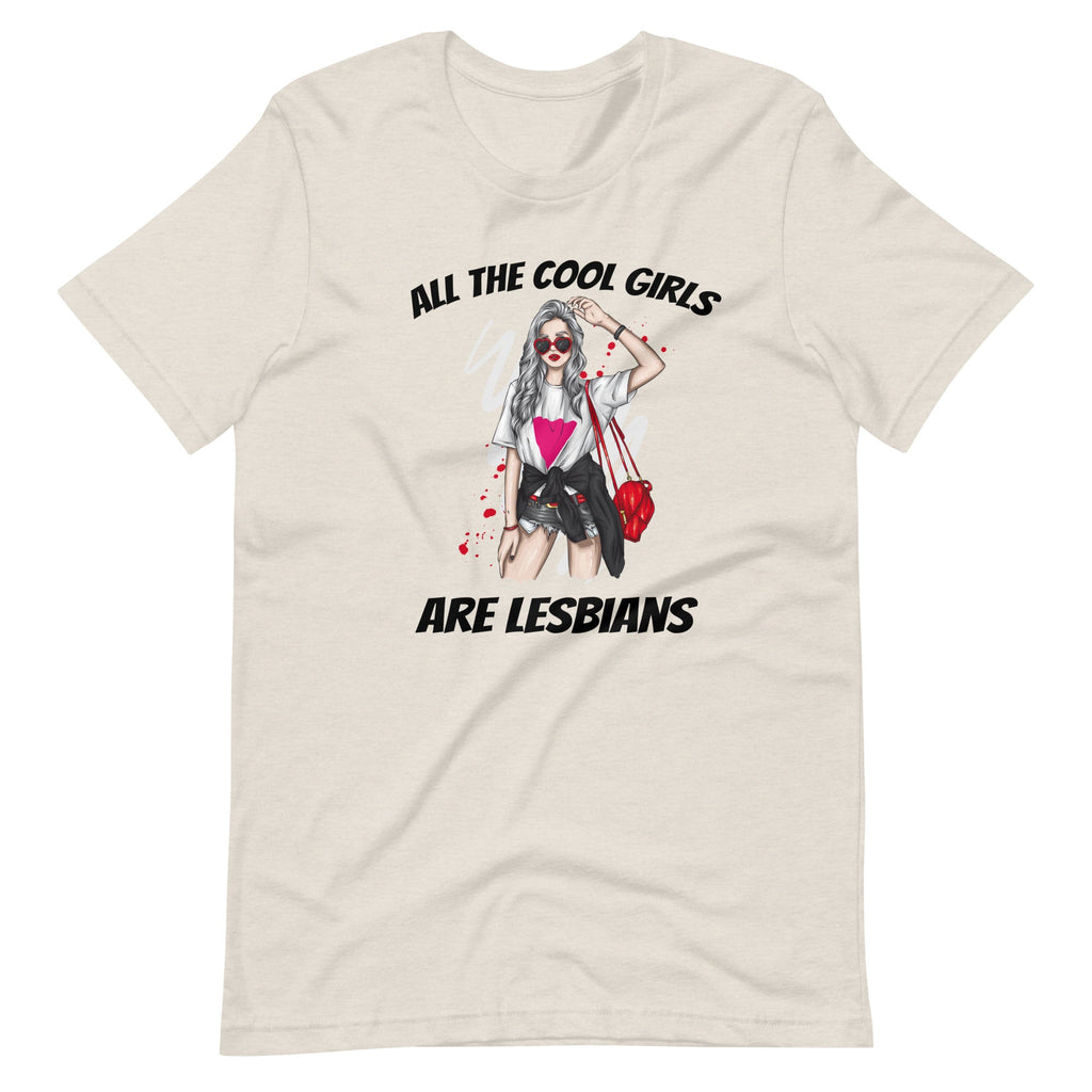 All The Cool Girls Are Lesbians T-Shirt T-shirts The Rainbow Stores