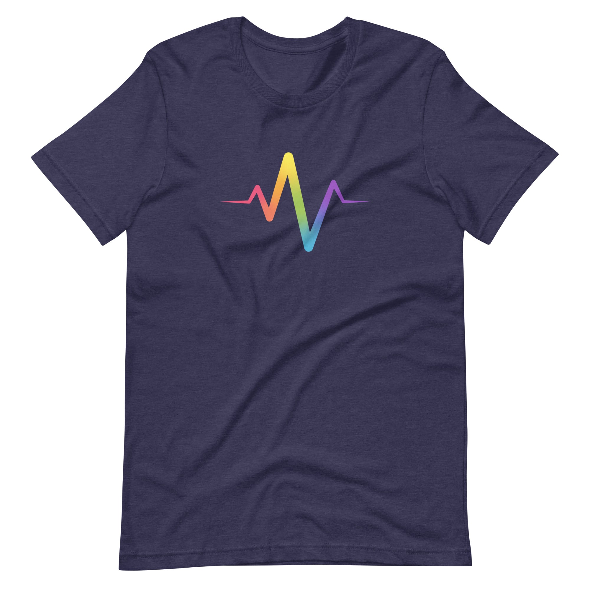 Rainbow Pride Heartbeat T-Shirt