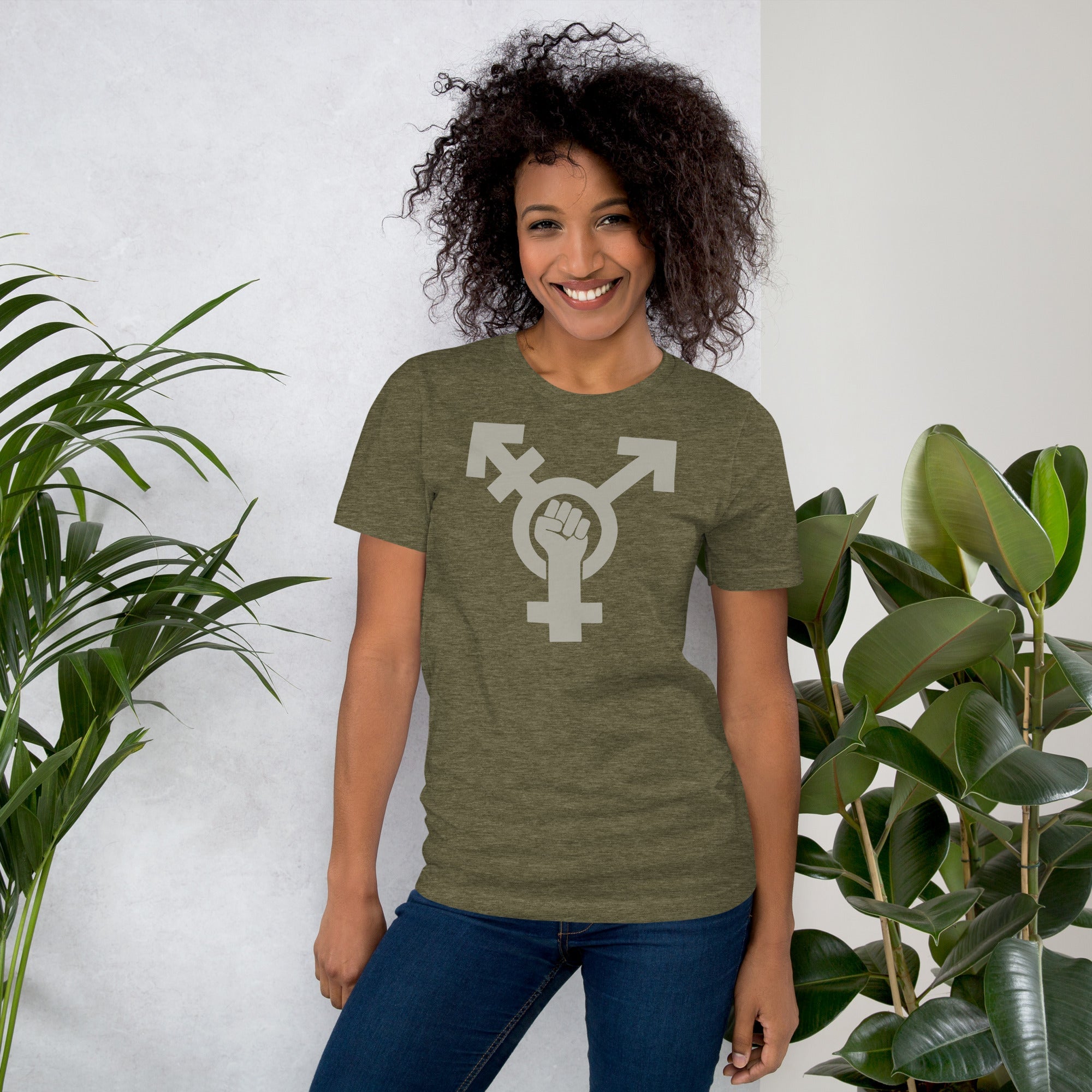 Trans Feminist Symbol T-Shirt T-shirts The Rainbow Stores