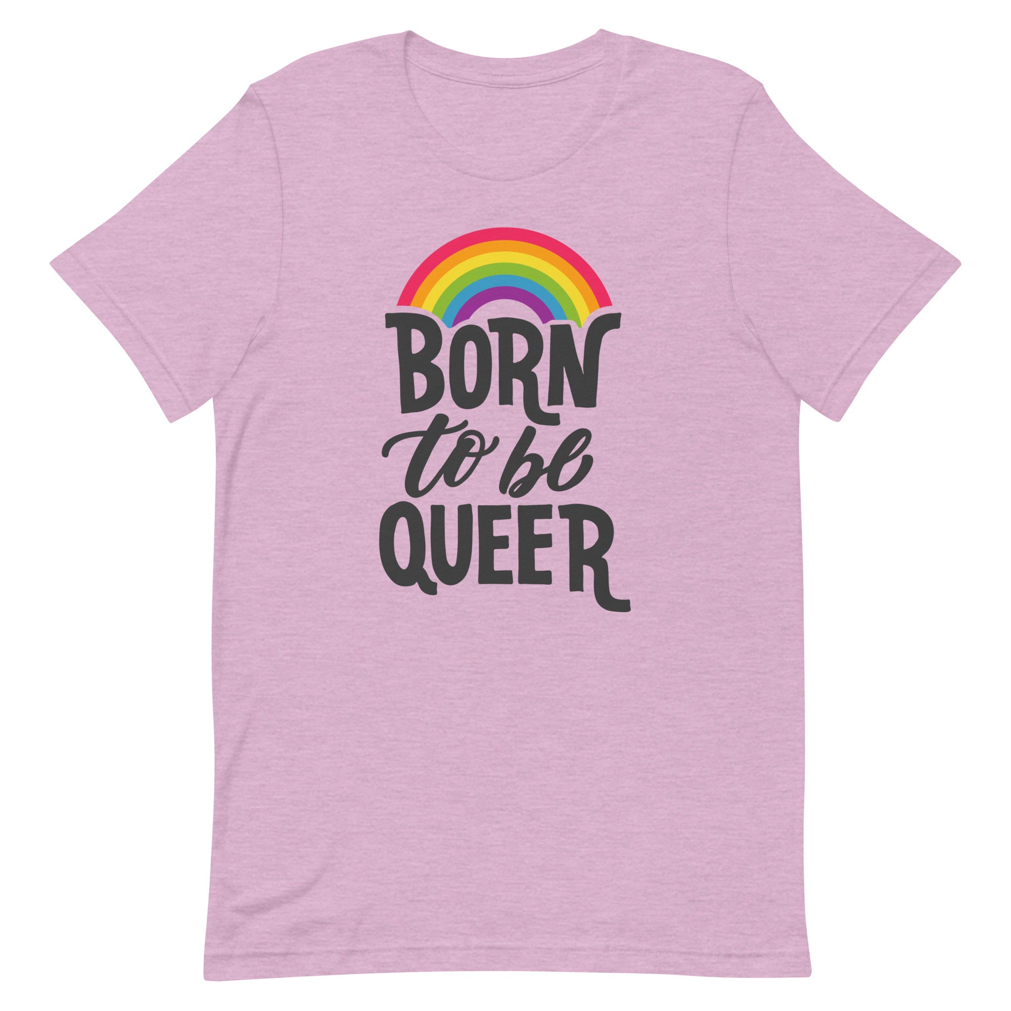 Born To Be Queer T-shirt T-shirts The Rainbow Stores