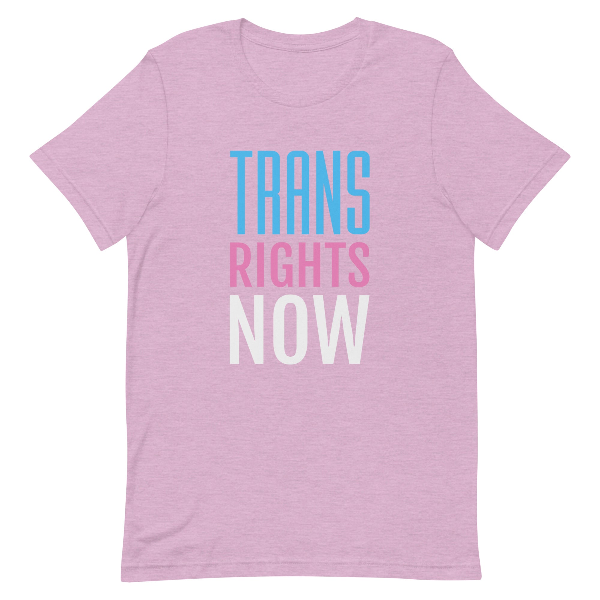 Trans Rights Now T-Shirt T-shirts The Rainbow Stores