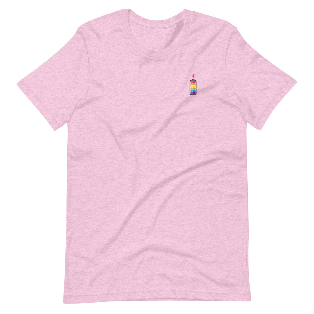 Mini Rainbow Battery Charge T-Shirt T-shirts The Rainbow Stores