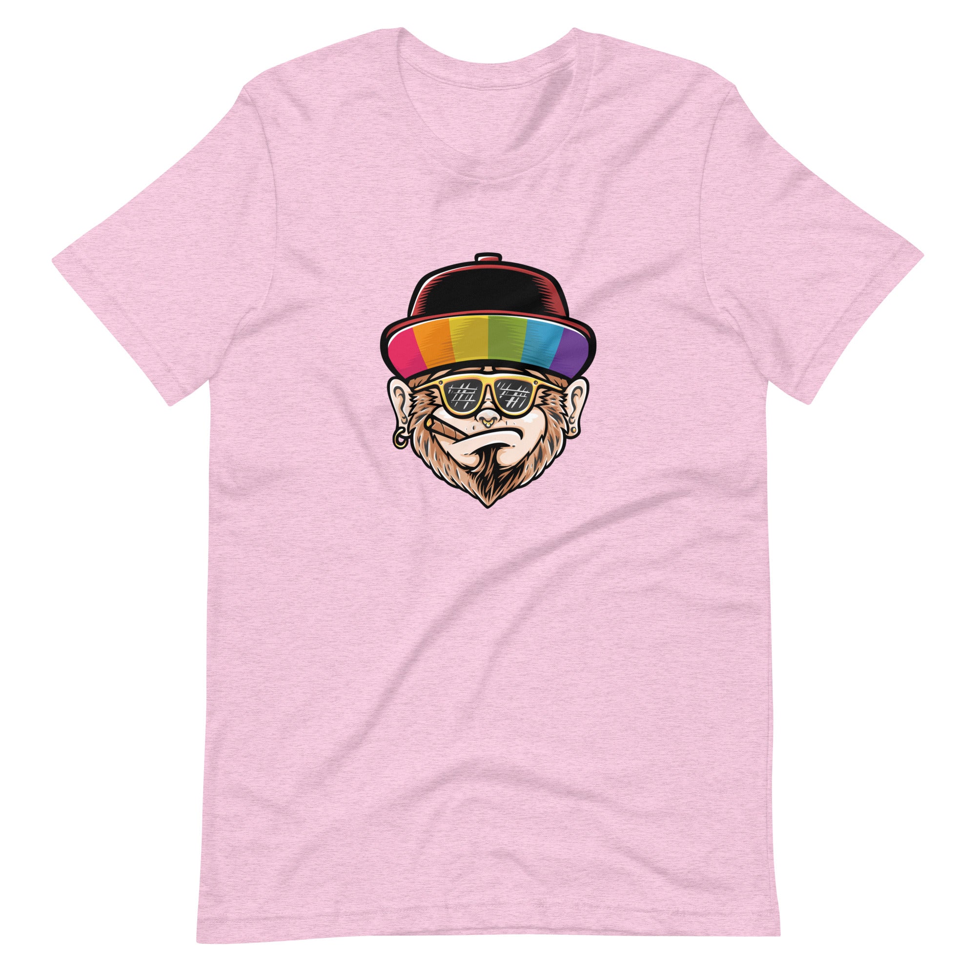 Rainbow Hat Monkey T-Shirt T-shirts The Rainbow Stores