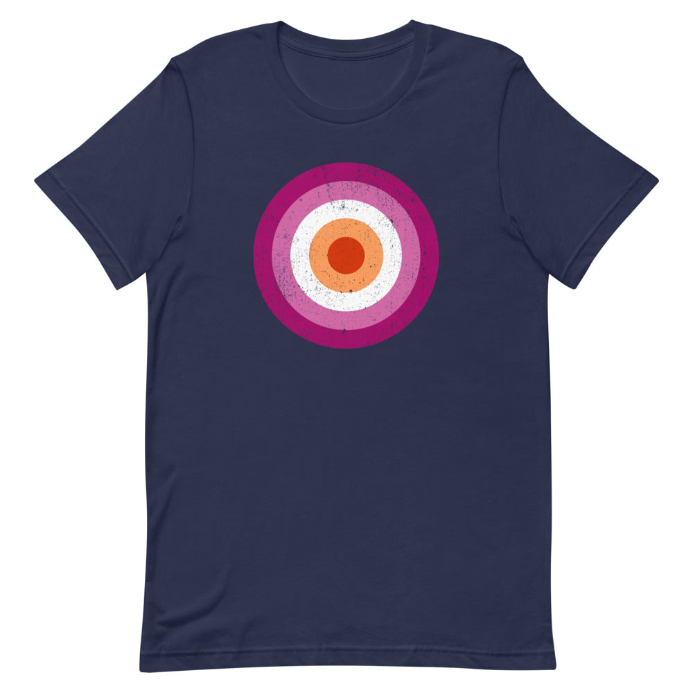 Lesbian Roundel T-Shirt T-shirts The Rainbow Stores