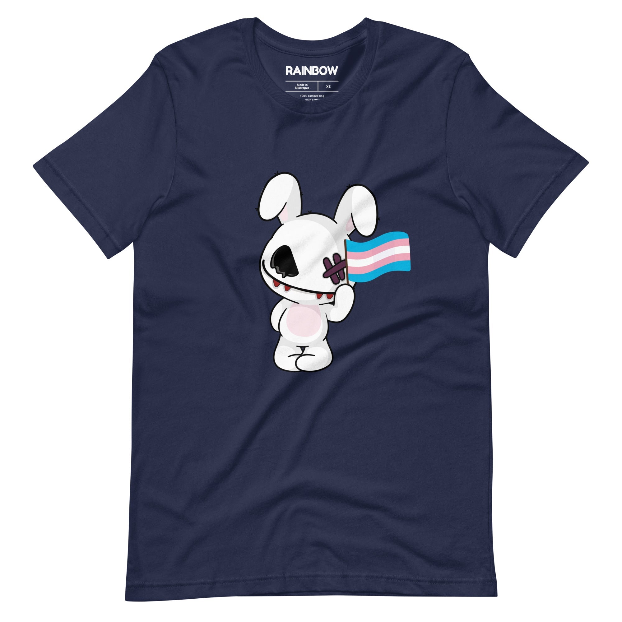Deadly Bunny Trans Pride T-Shirt